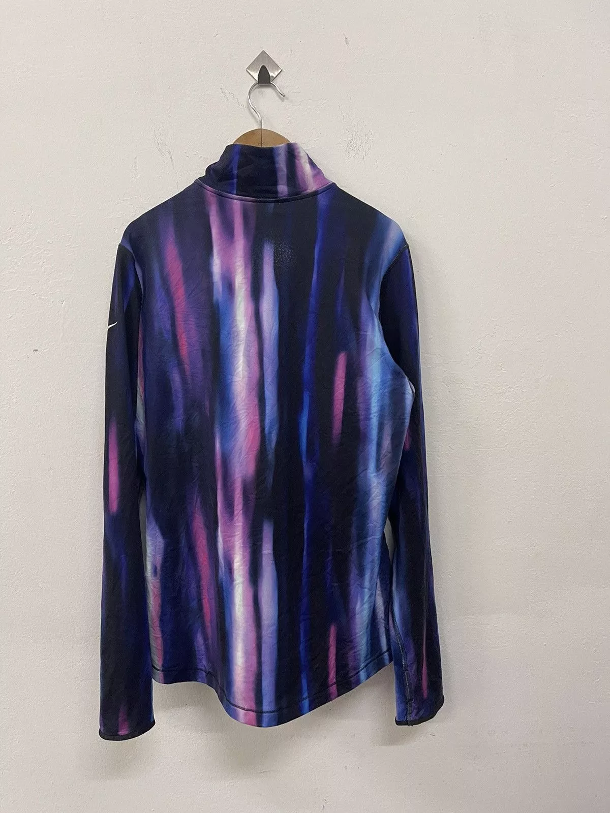 Nike Sweaters Nike Dri Fit Pro Hyperwarm Arora purple Half Zip Pullover Multi Sportswear