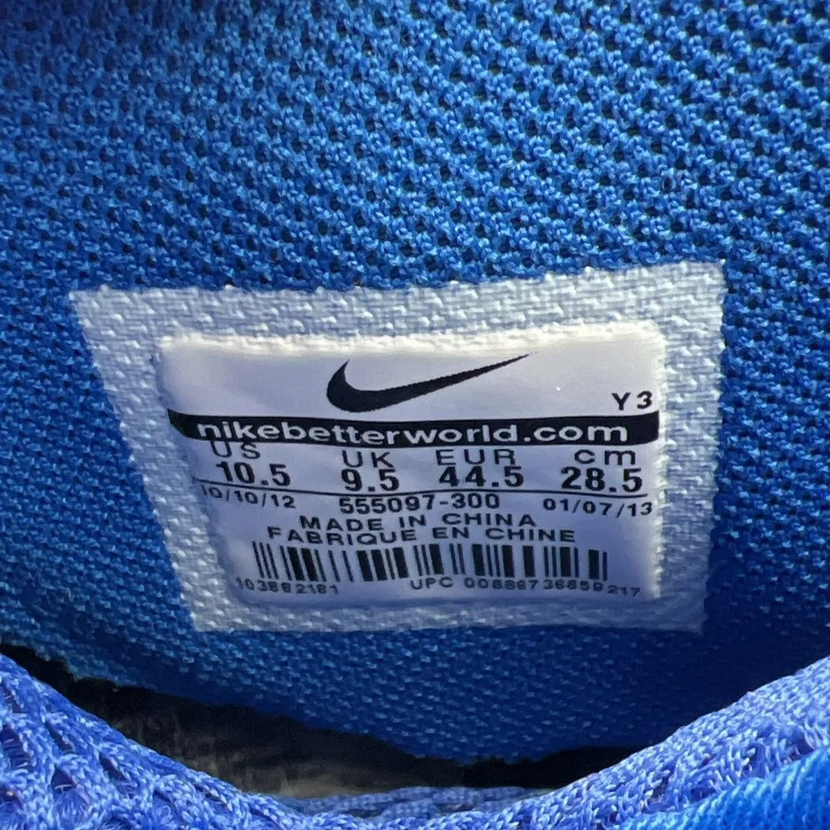 Nike Hi Top Sneakers Nike Barkley posite max sixers Blue