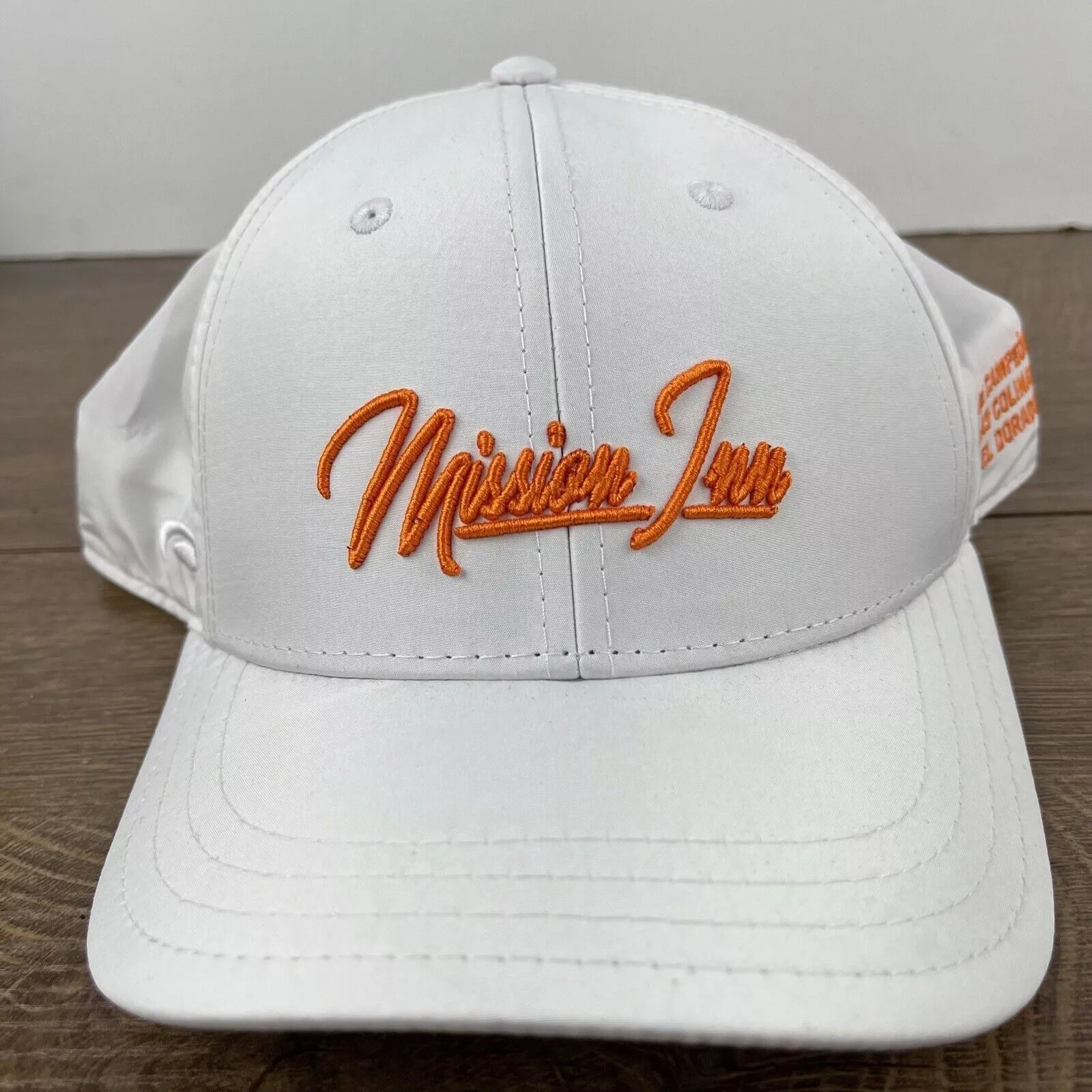 Other Hats Other Mission Inn Hat Mission Snapback Hat White Hat Adjustable Wh