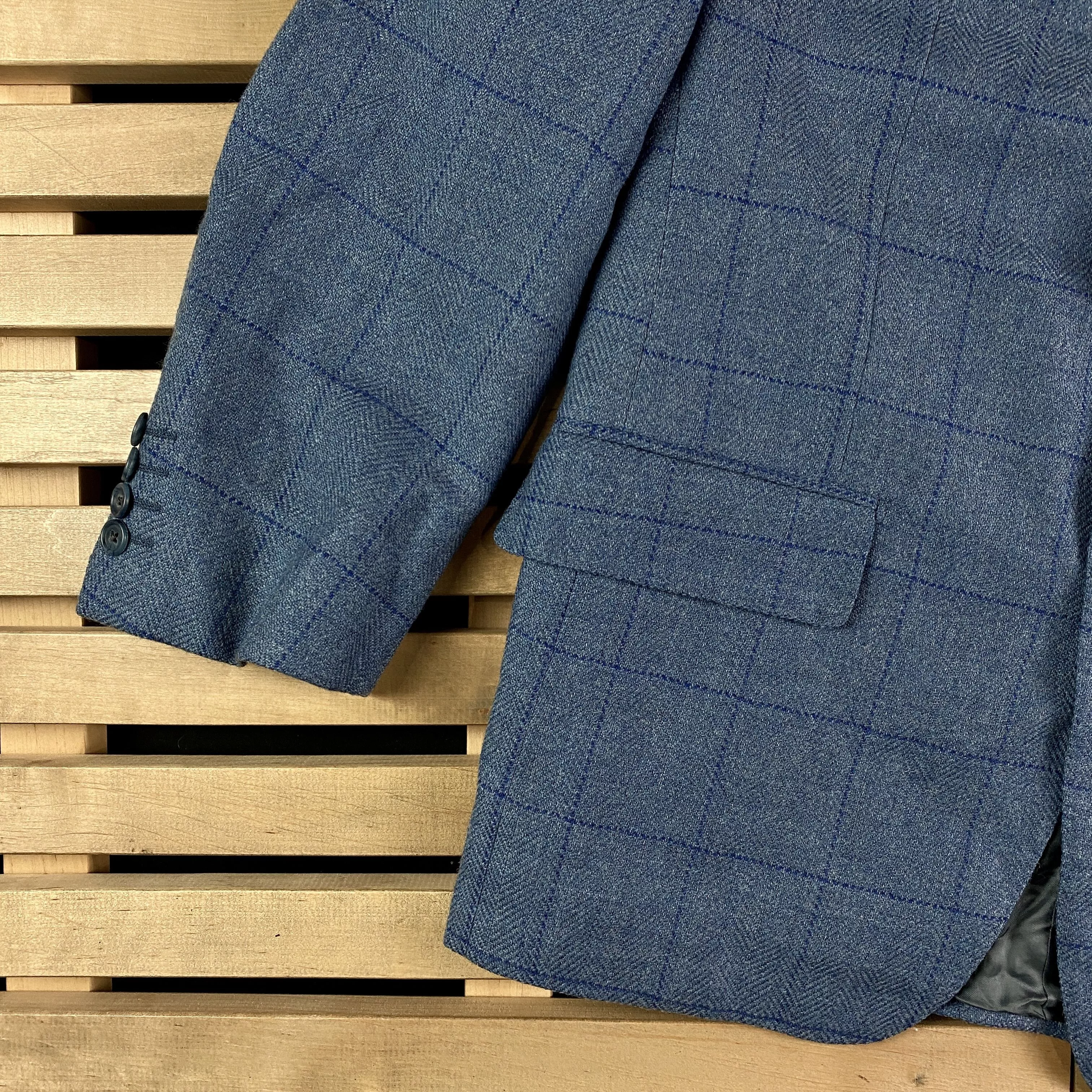 Corneliani Blazers Mens Corneliani Blazer Size 24 8 C Blue Luxury