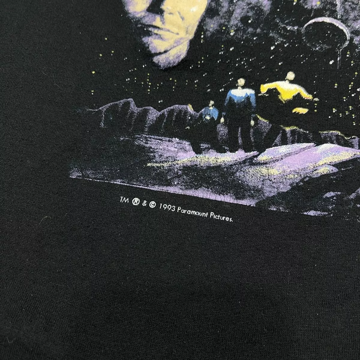 Vintage Shirts Button Ups Vintage Star Trek 1993 tees Black