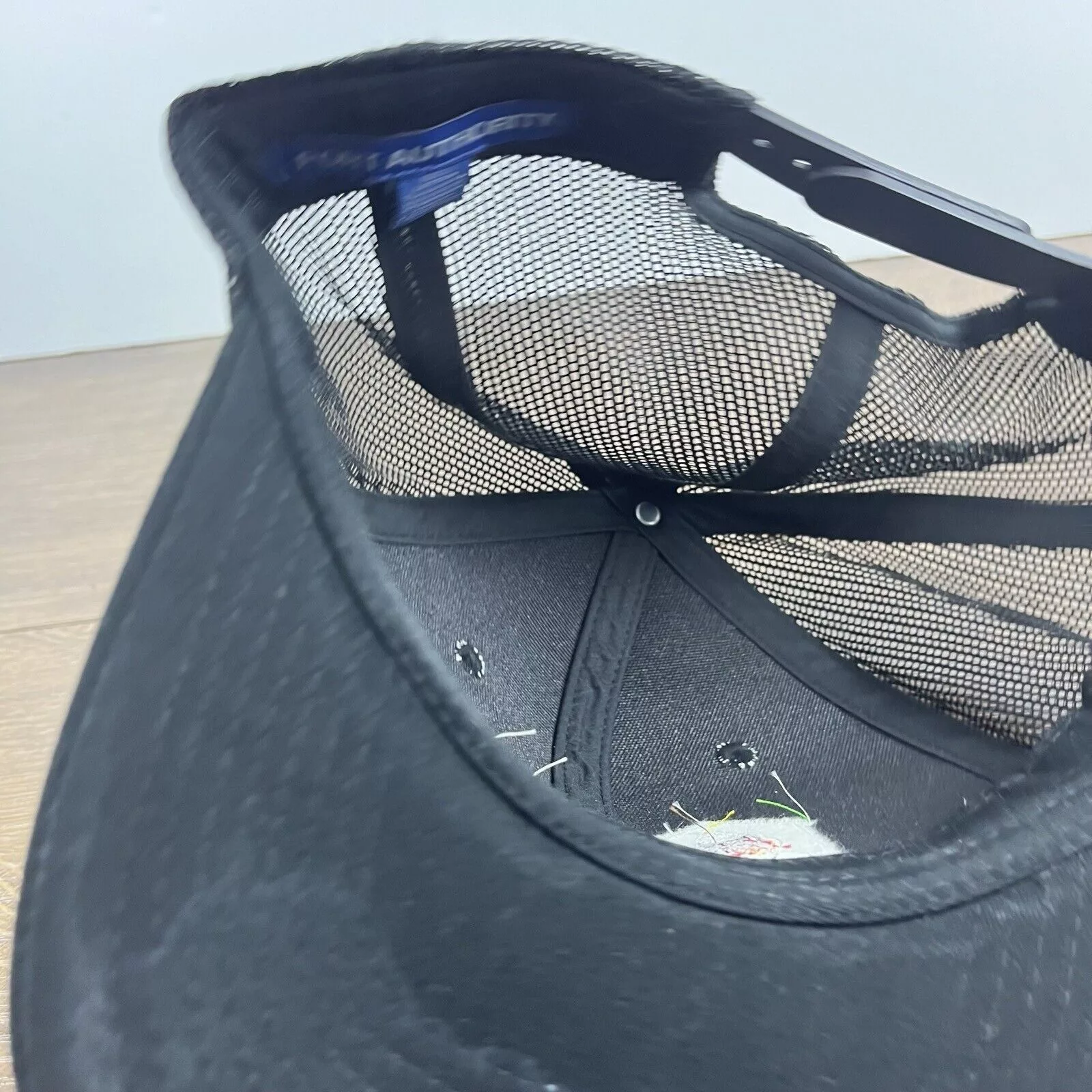 Other Hats Other Drakes Lawn & Pest Control Snapback Hat Black Hat Adjustable