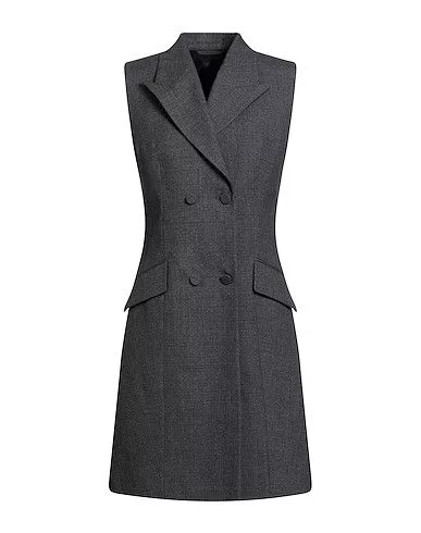 Givenchy Midi Dresses Givenchy o1srvl11e0624 Blazer Dress in Grey Gray