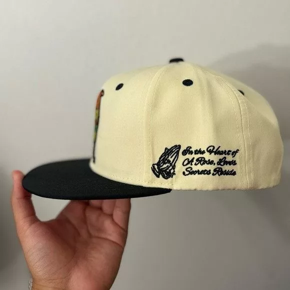 Designer Hats Designer NEW ROOSTER MEXICO OFF-WHITE FLAT BILL SNAPBACK Multi