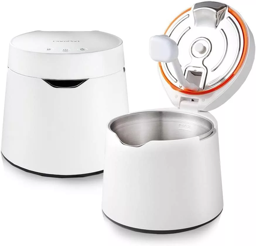 Carepod 31S Stainless Steel Humidifier, 1Gal/4L, Quiet, Filter-Free