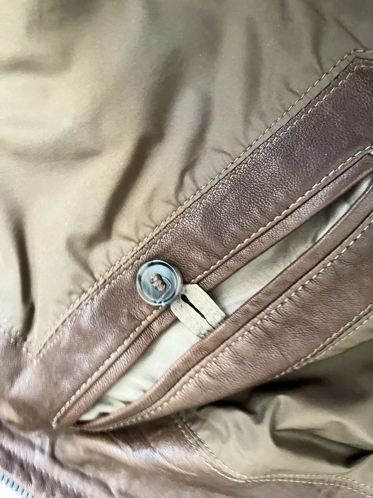 Hugo Boss Leather Jackets HUGO BOSS LEATHER JACKET Brown