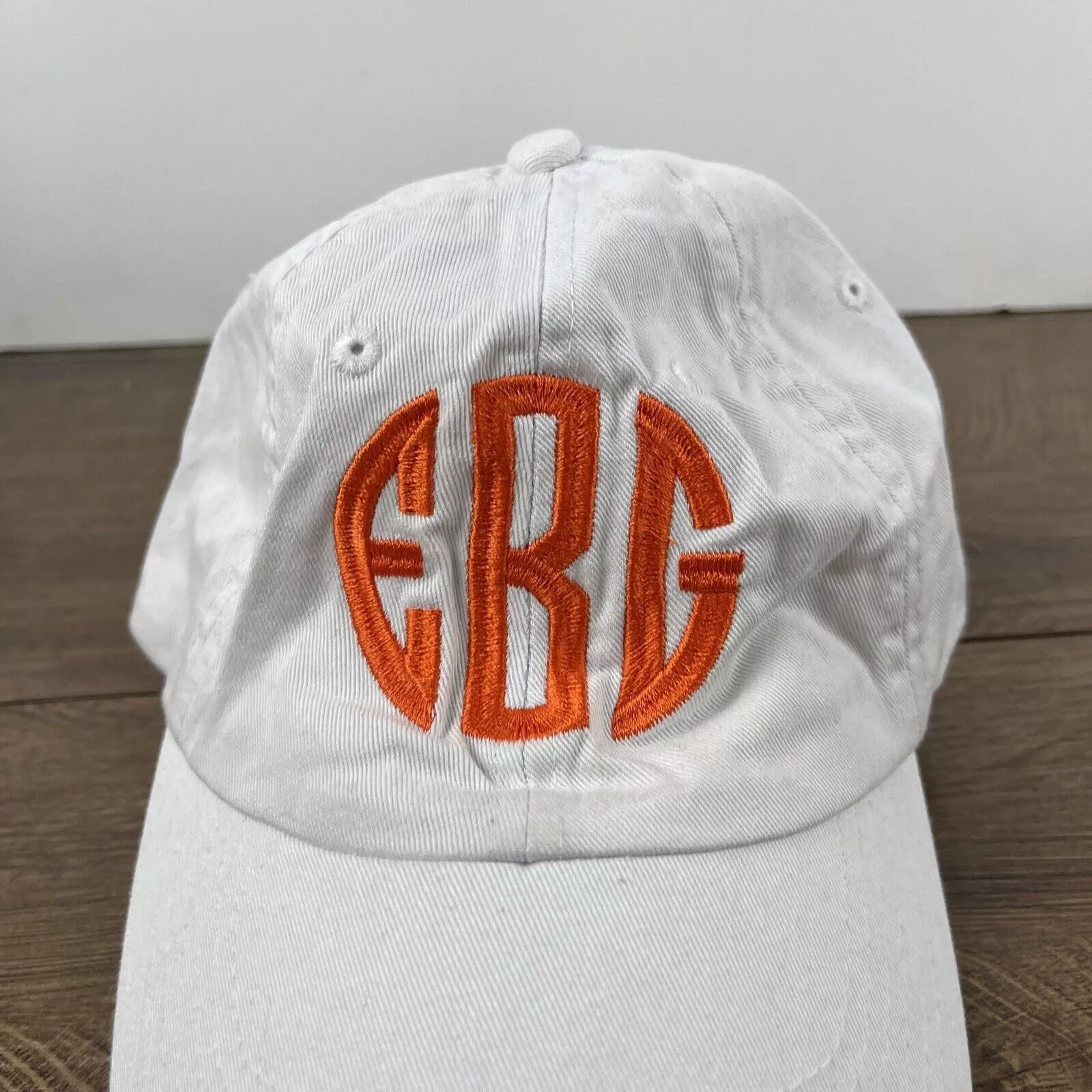 Other Hats Other EBG Hat EBG Baseball Hat White Hat Adjustable White Adult Si