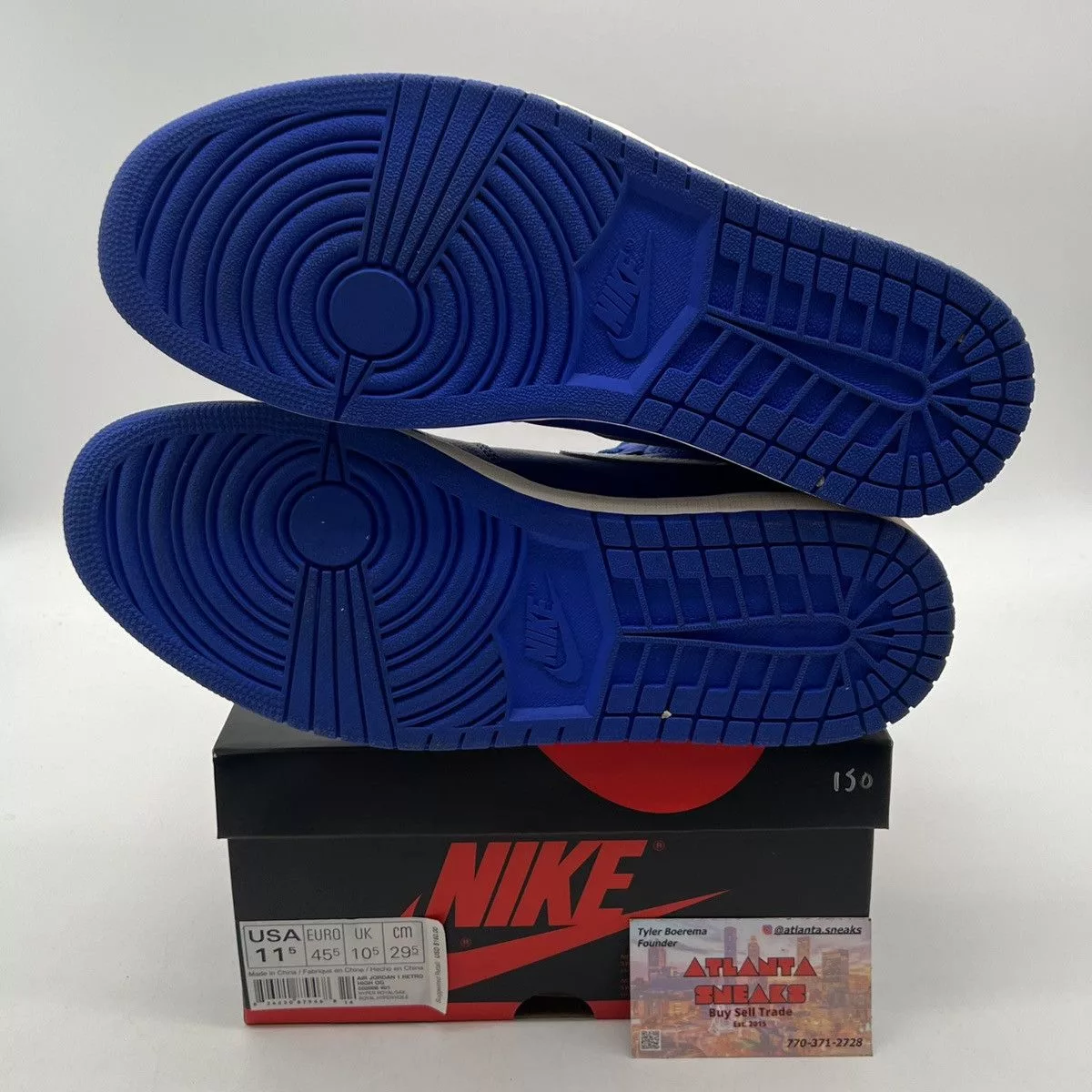 Nike Hi Top Sneakers Nike Air Jordan 1 High hyper royal Blue