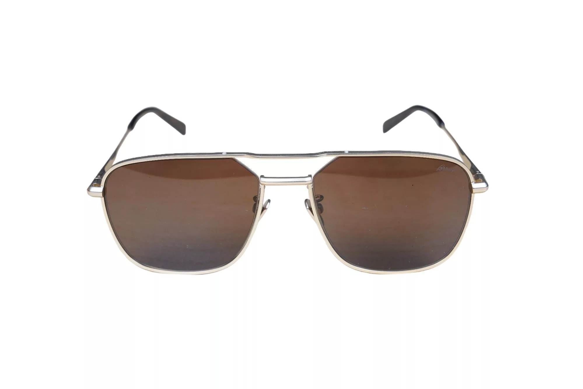 Brioni Glasses Brioni Sunglasses BR 0067S Titan gold new