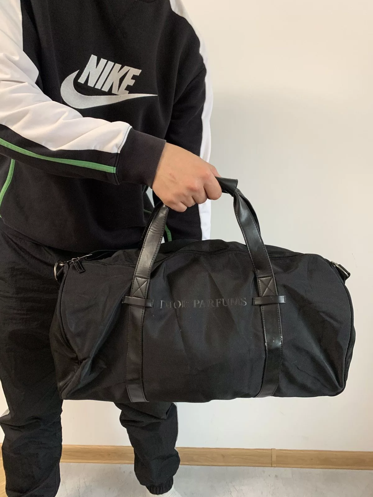 Dior Bags Luggage Dior × Vintage Dior parfums travel bag Black Streetwear