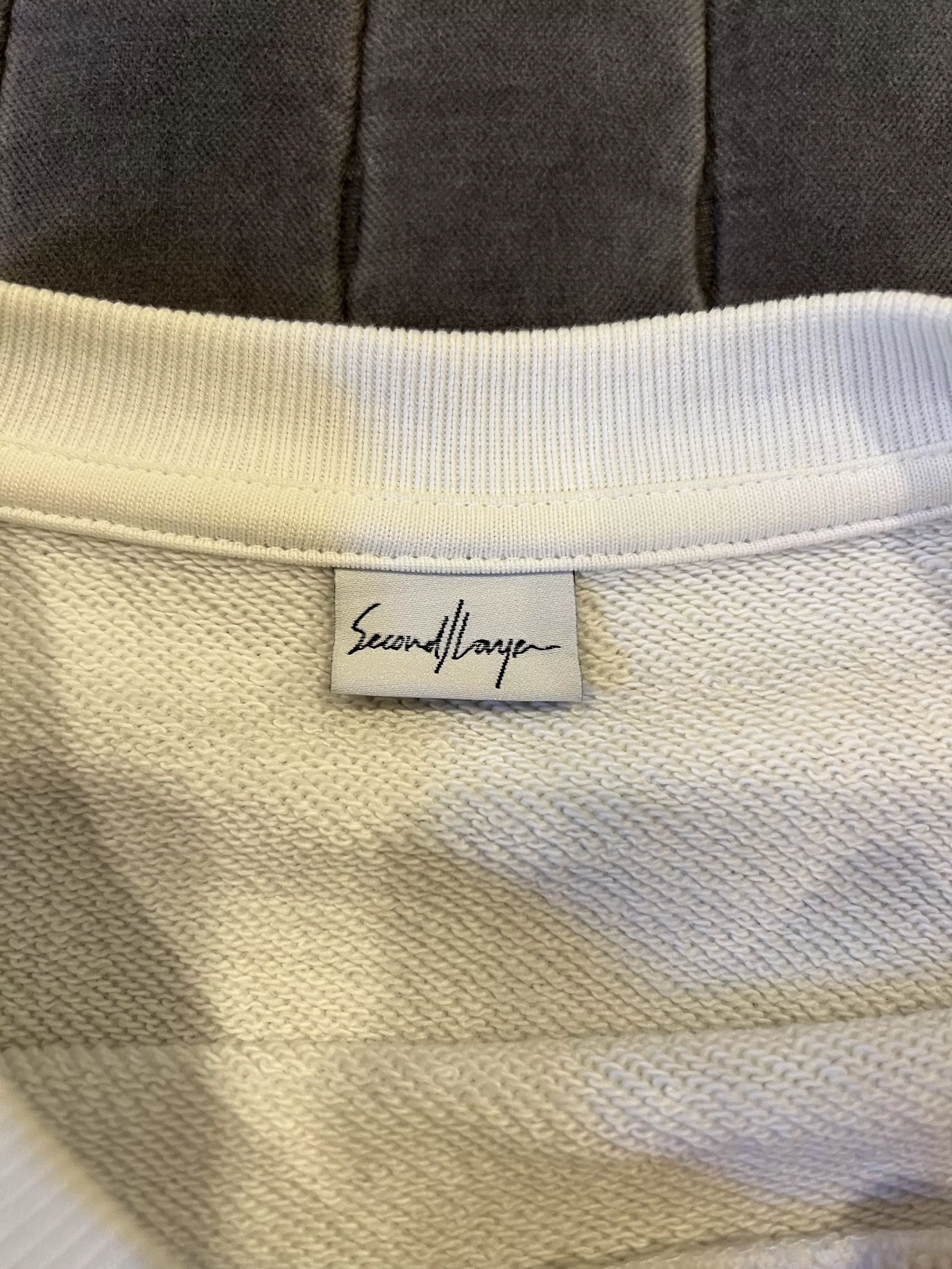 Second/Layer Sweaters Knitwear Second/Layer Second Layer Rose Crewneck Sweatshirt White