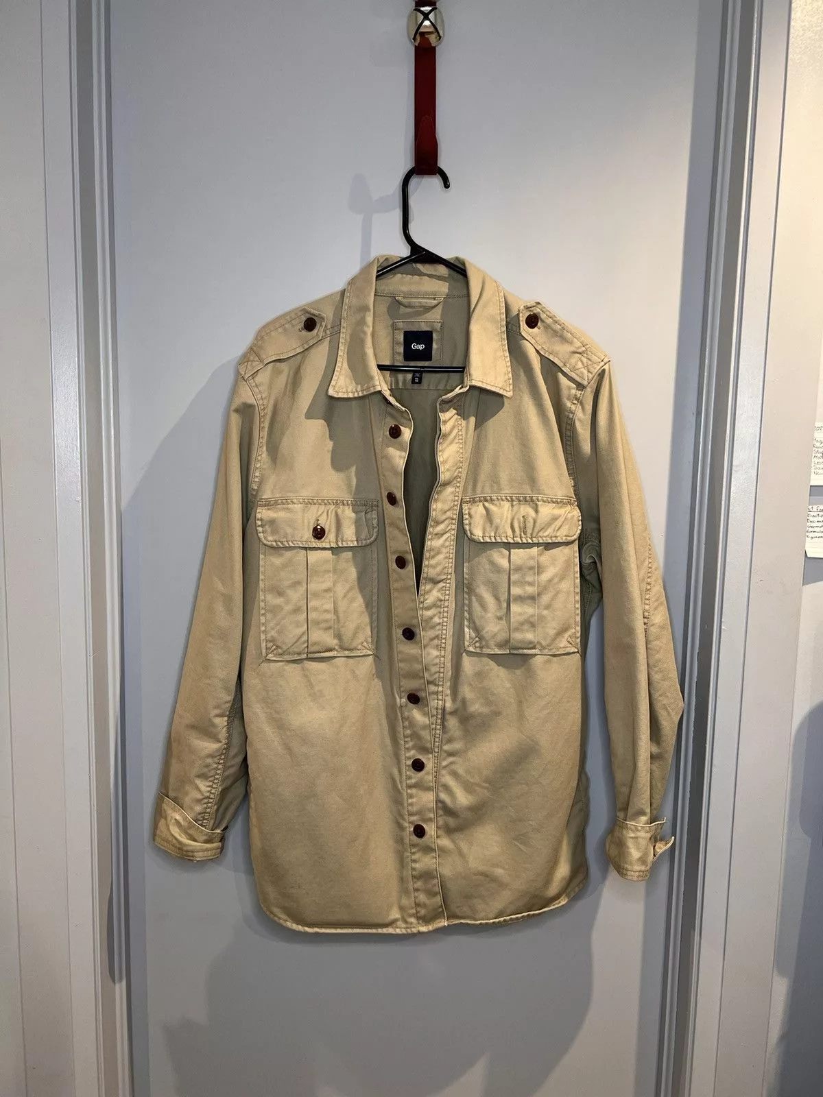 Gap Light Jackets Vintage GAP overcoat Beige