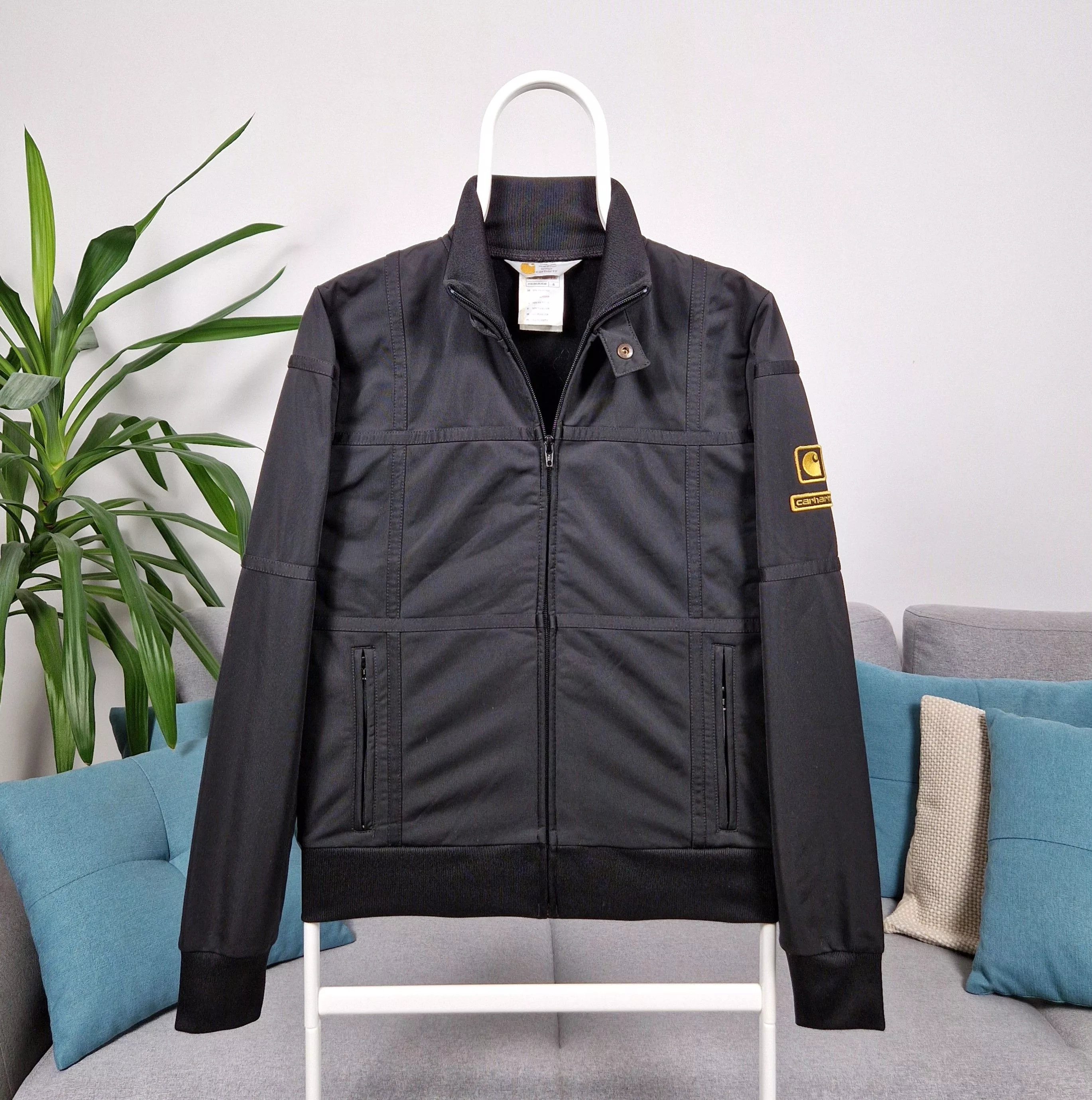 Carhartt Jackets Carhartt Rugged Outdoors Wear Track Sweatshirt Light Jacket Black