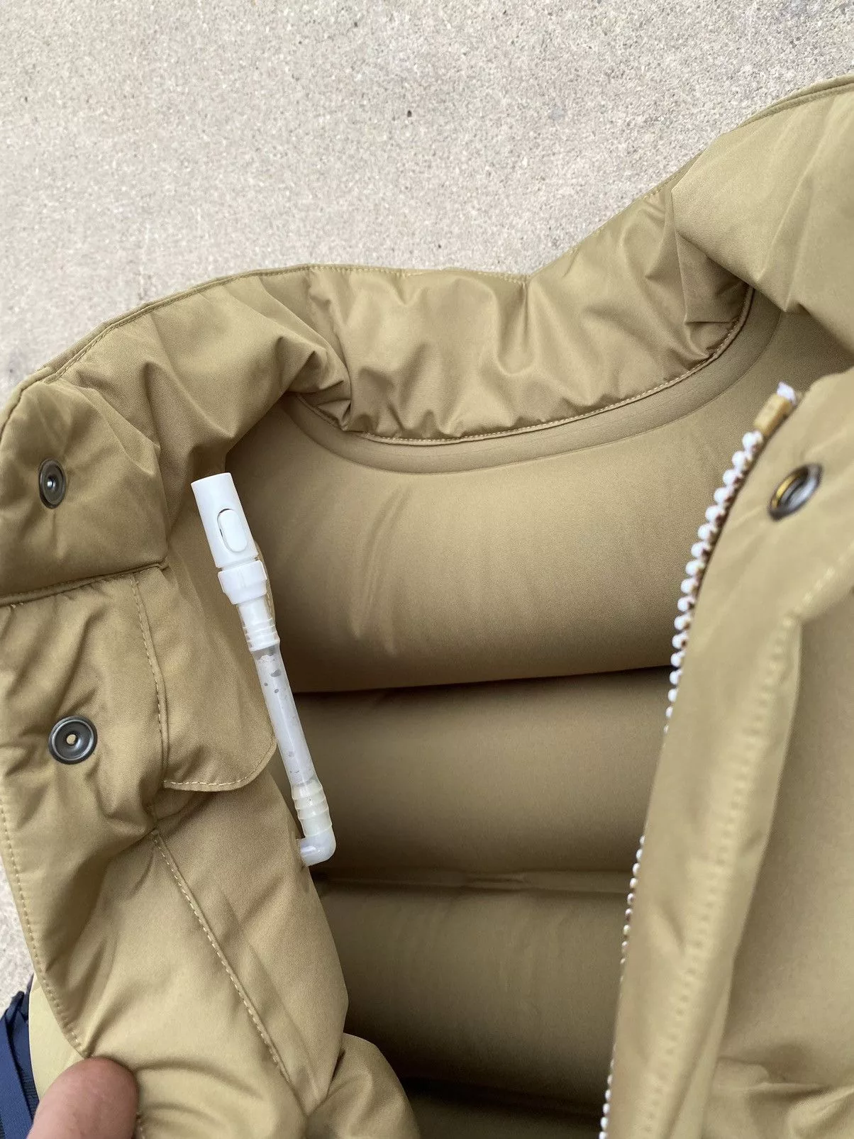 Human Made Vests HUMAN MADE INFLATABLE VEST Beige