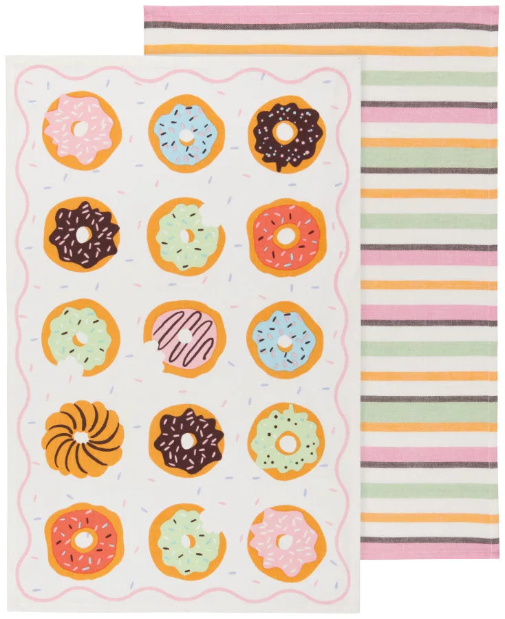 Donuts Towel 2/set