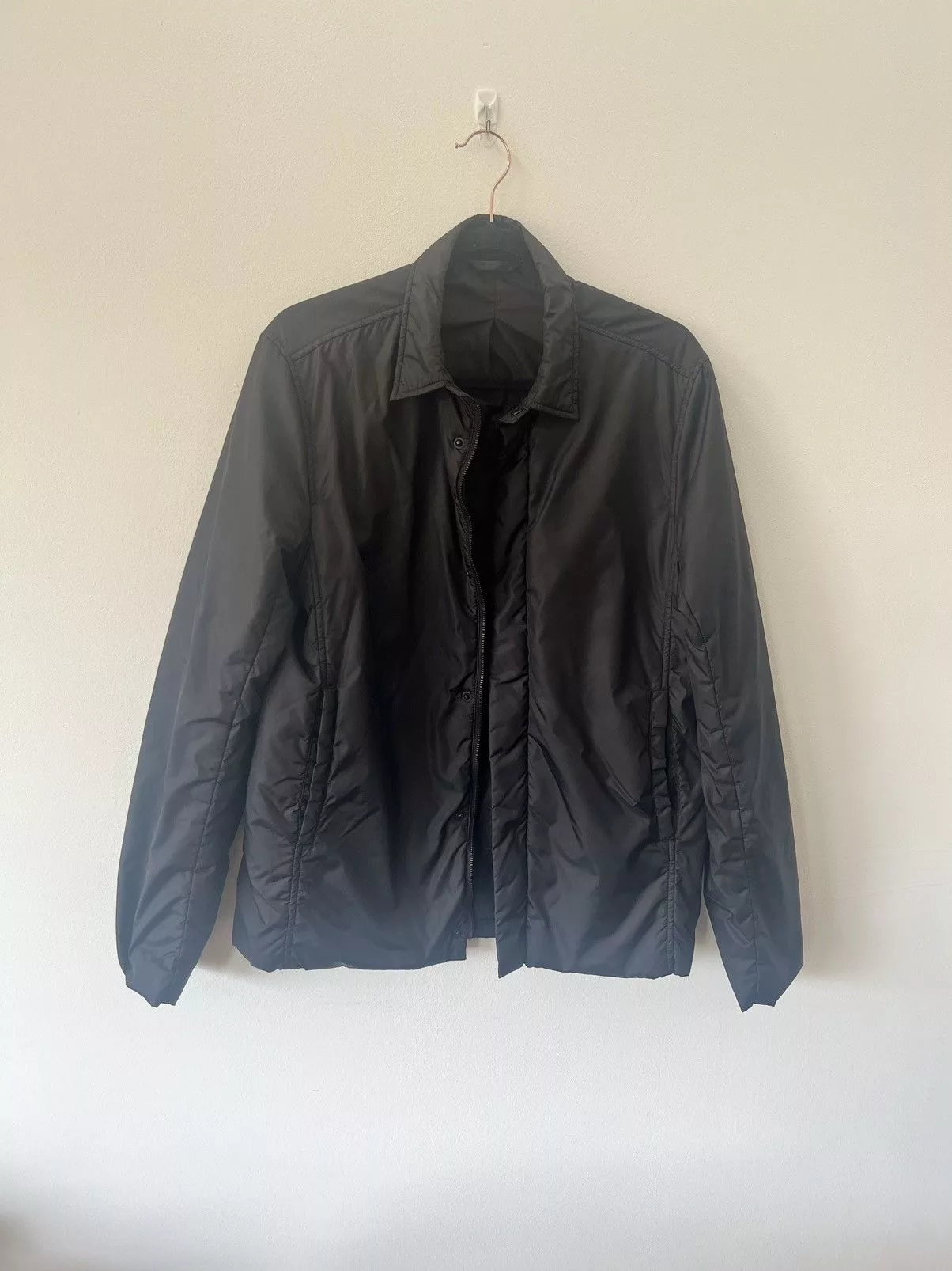 Acne Studios Light Jackets Acne Studios Acne Studio Nylon shirt jacket. Aw14 Black