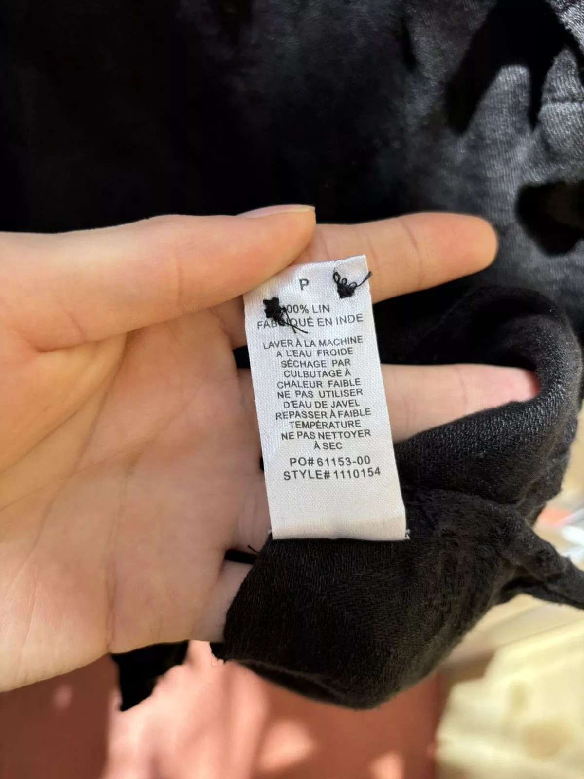 Stussy Shirts Button Ups Stussy Diamond Jacquard Linen Shirt Black