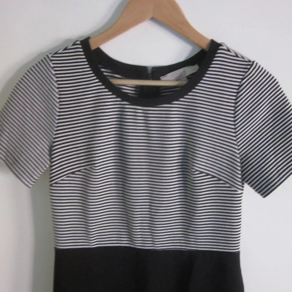 Loft Mini Dresses Loft Work Dress Size 2P Black