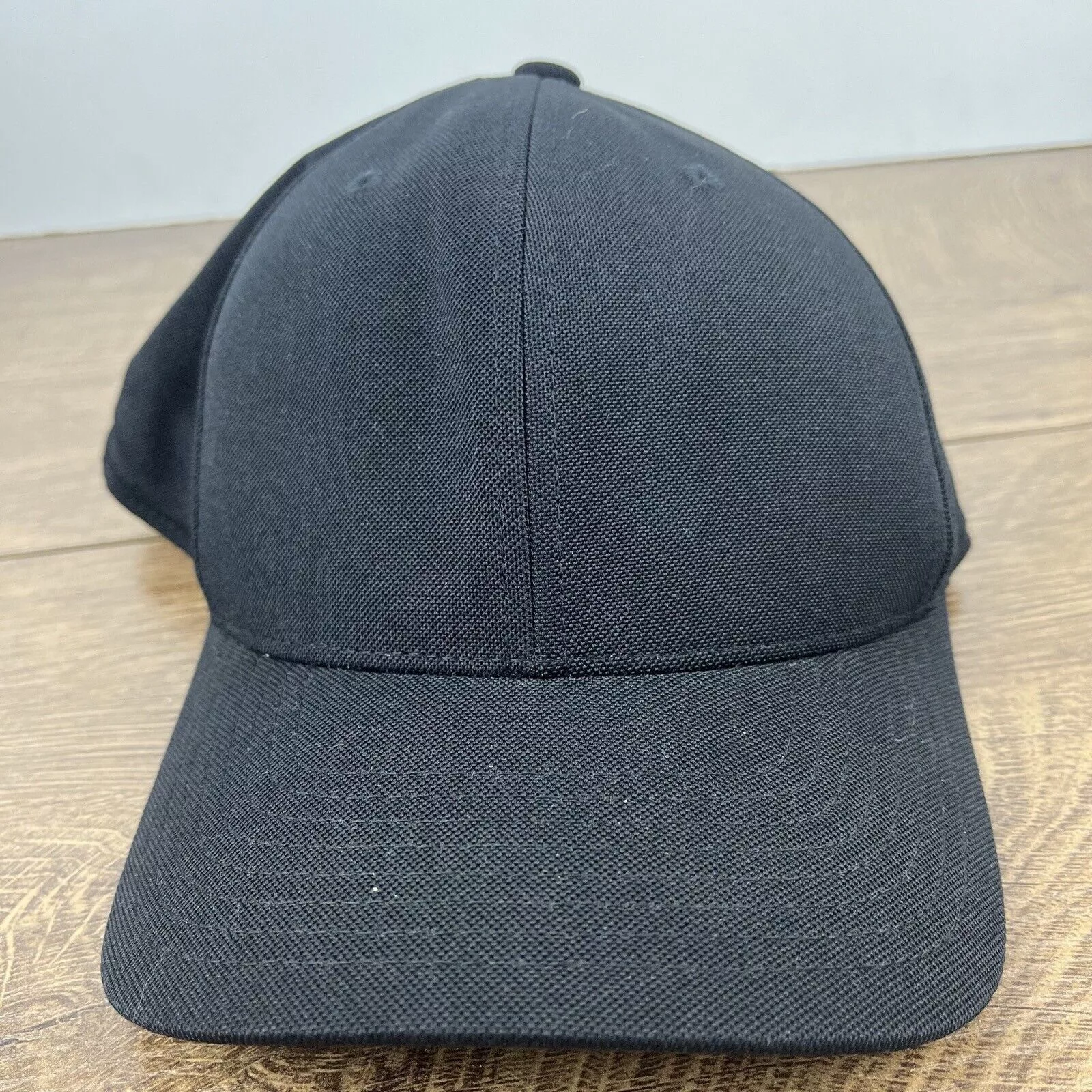 Other Hats Other Plain Black Baseball Hat Black Cap Hat Adjustable Adult Fit