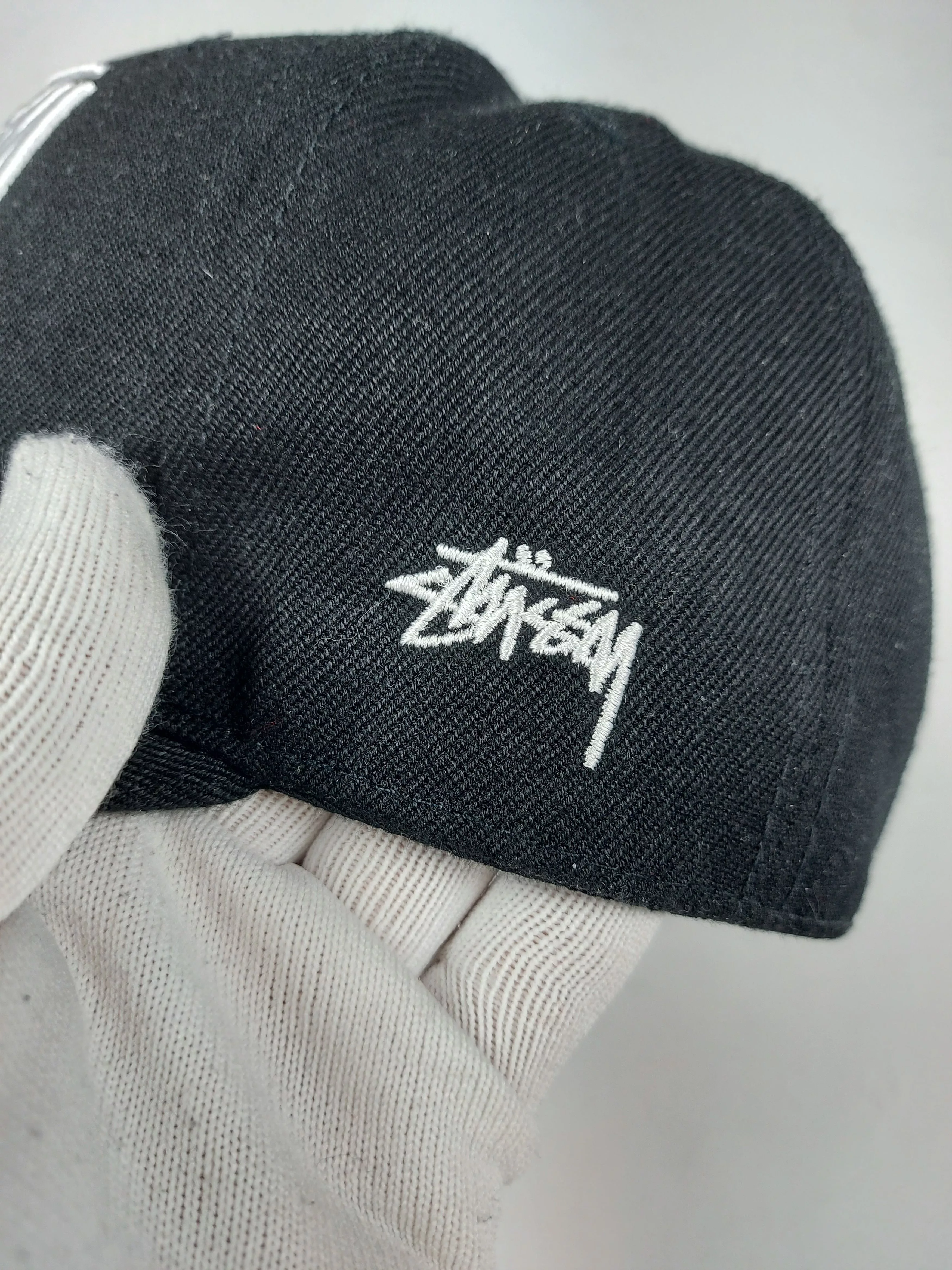 Stussy Hats Vintage Stussy Snapback Cap Black
