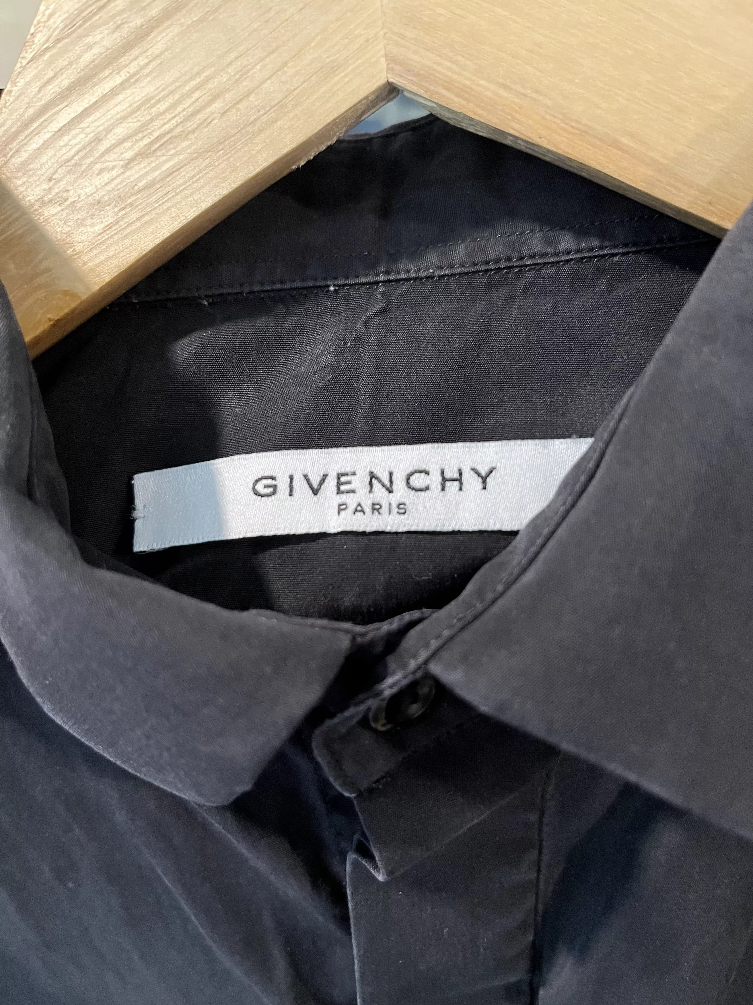 Givenchy Shirts Button Ups Givenchy Button-Up Black