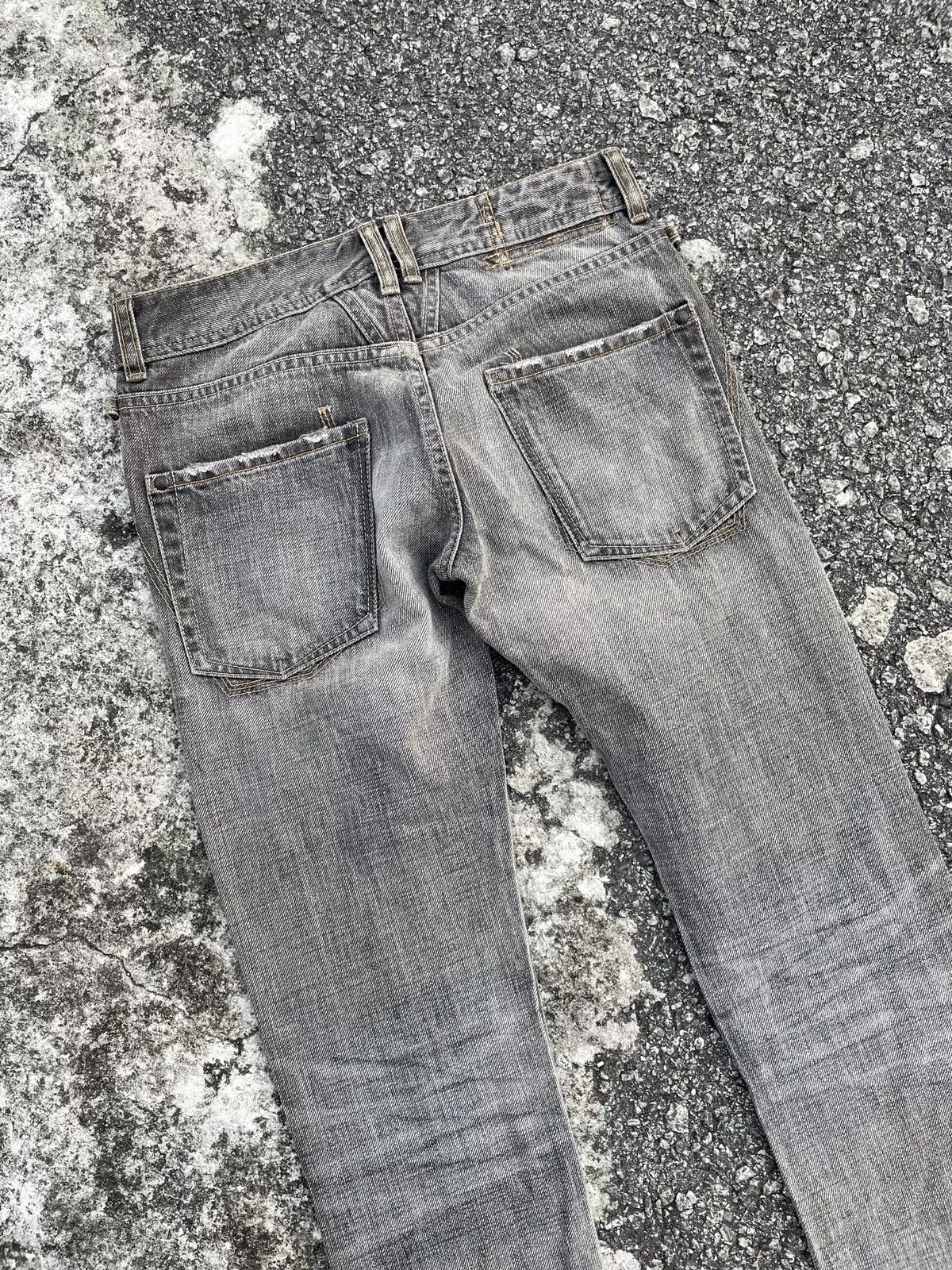 Marithe + Francois Girbaud Denim Marithe + Francois Girbaud Vintage MFG punk Style Denim Black Avant-Garde