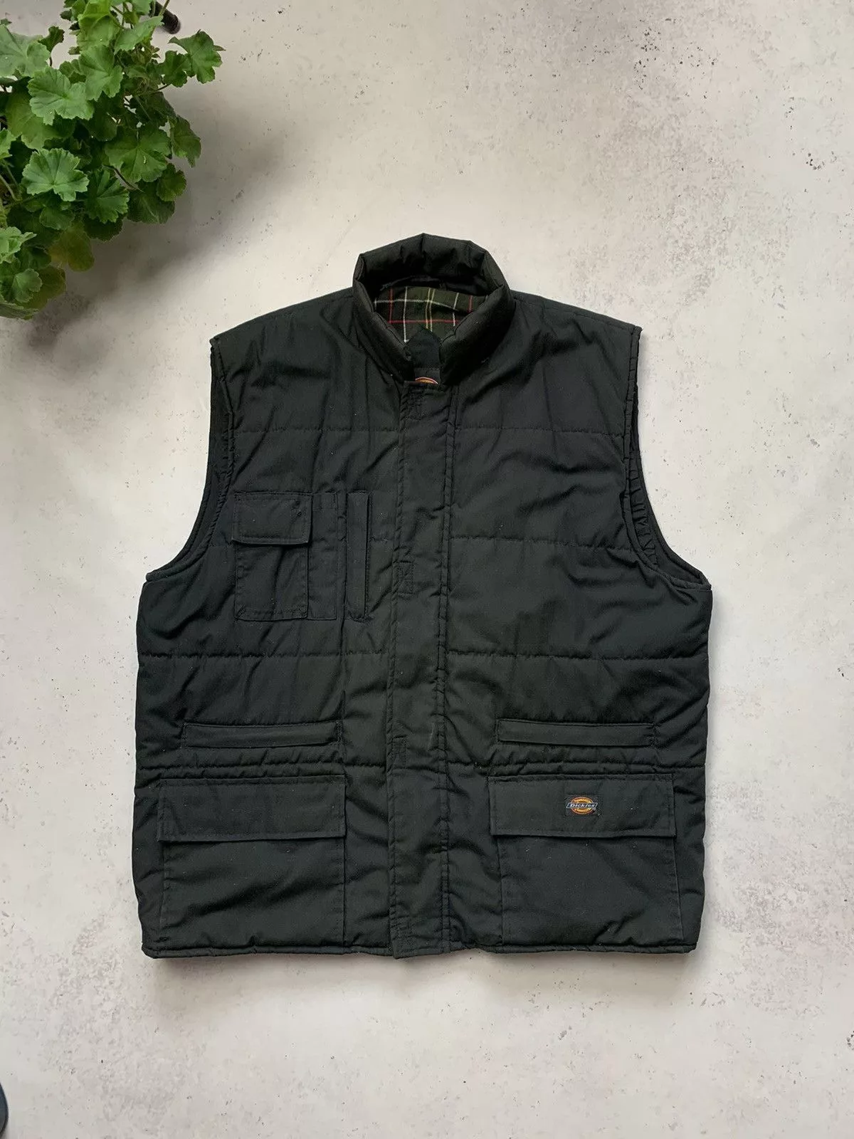 Dickies Vests Dickies × Vintage Vintage 90's Dickies Multipocket Vest Black Streetwear
