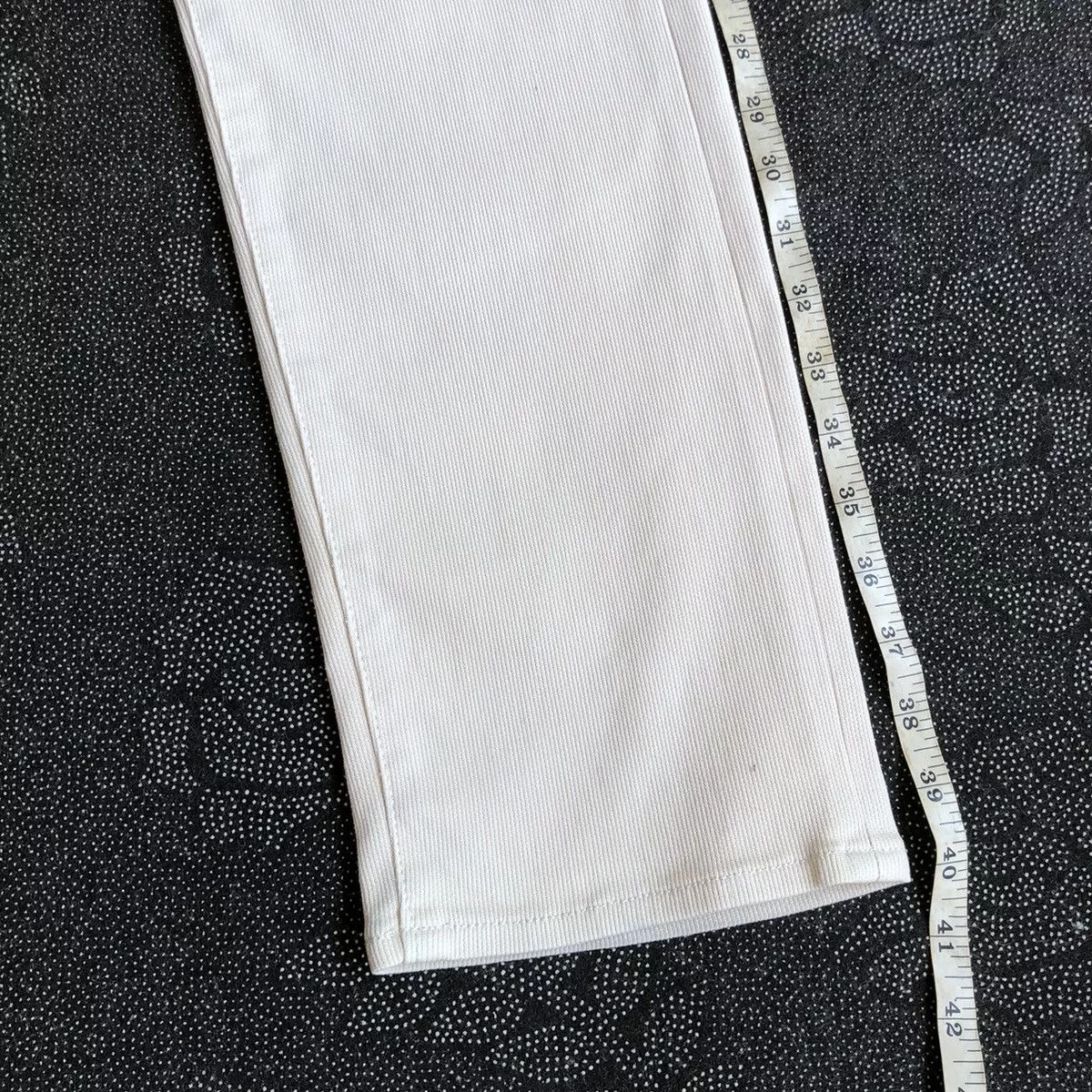 Beams Plus Denim BEAMS PLUS stretched jeans White