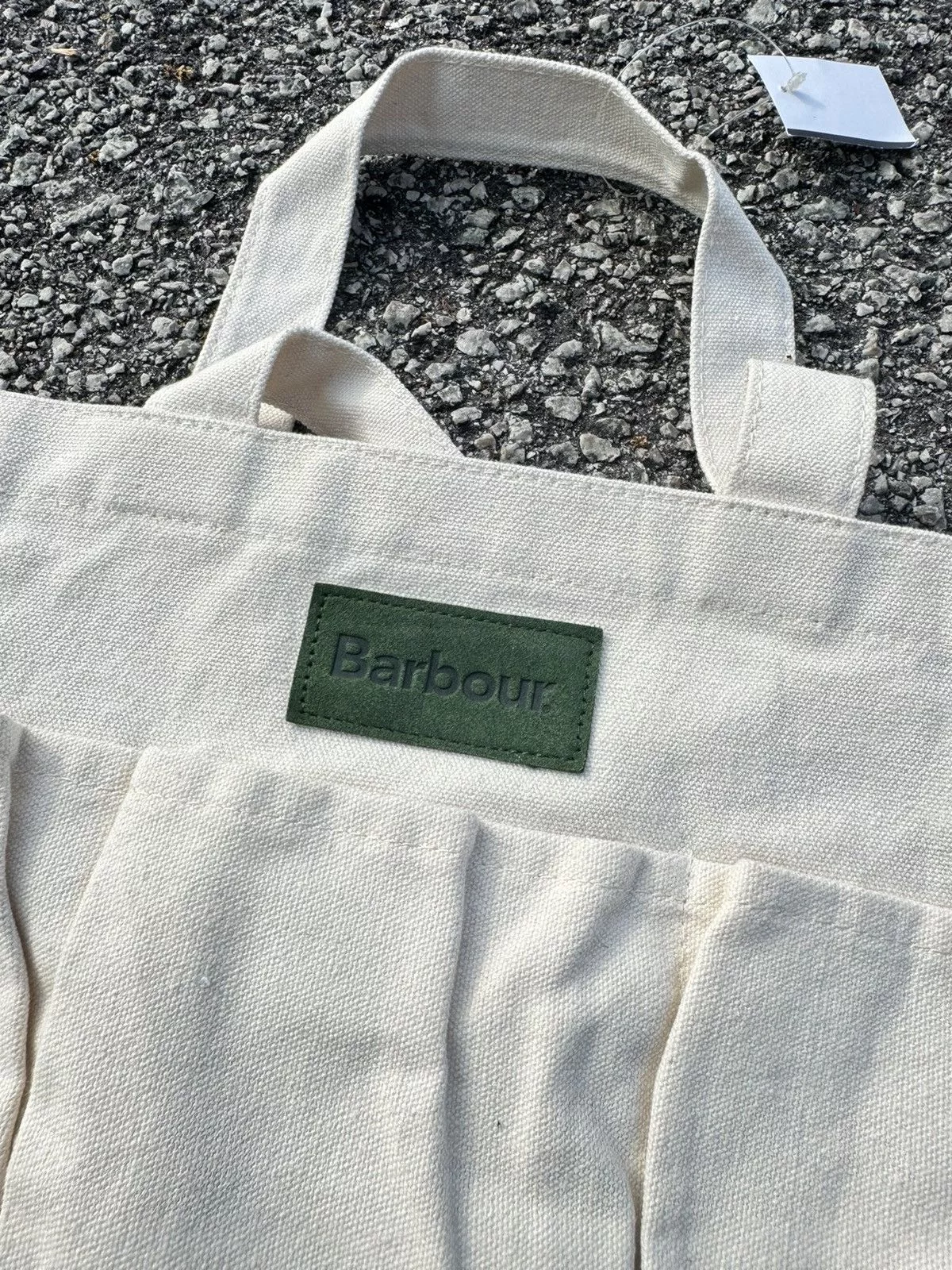 Barbour Bags Luggage Barbour Tote Small White