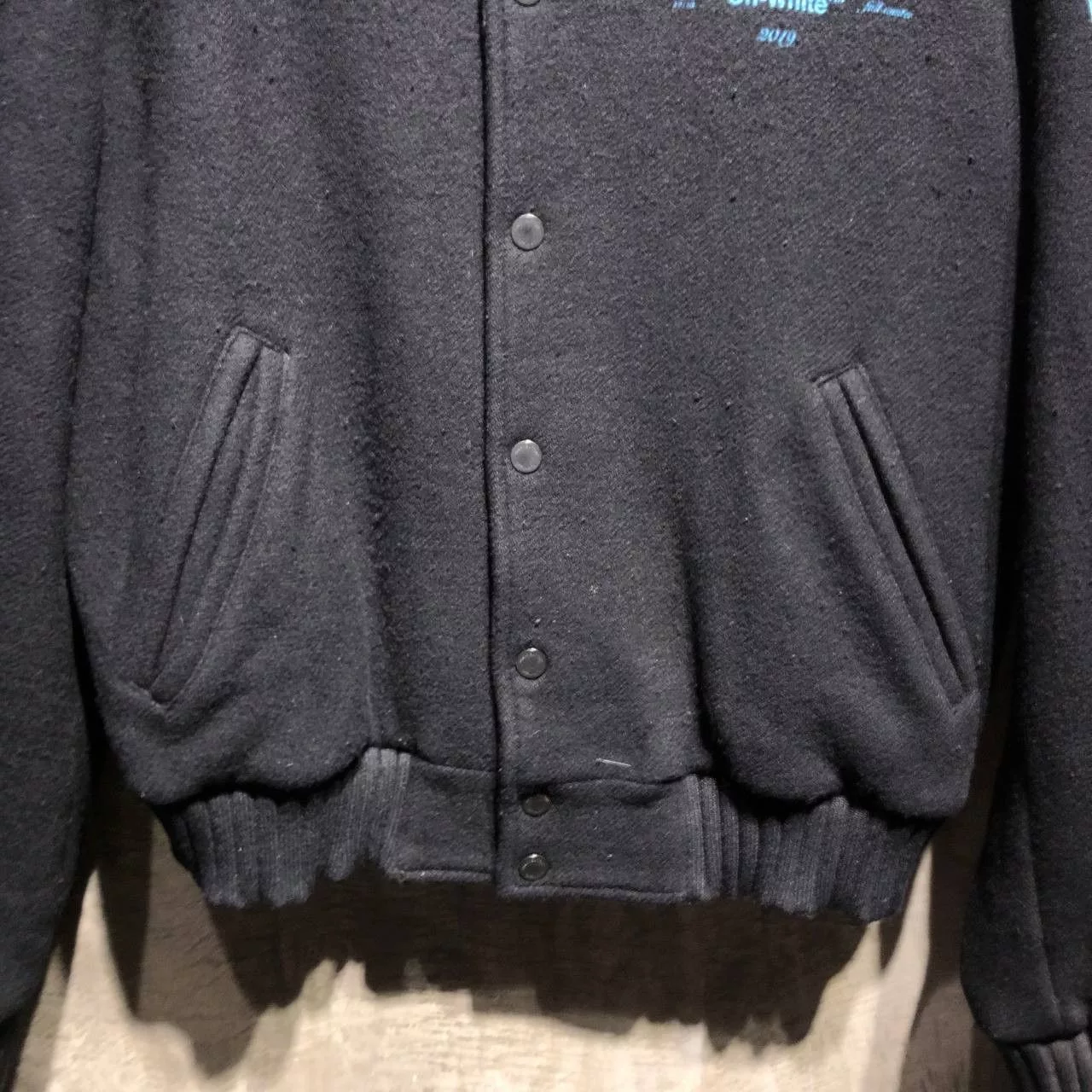 Off-White Bombers Off-White Gradient Arrows Bomber jacket Black
