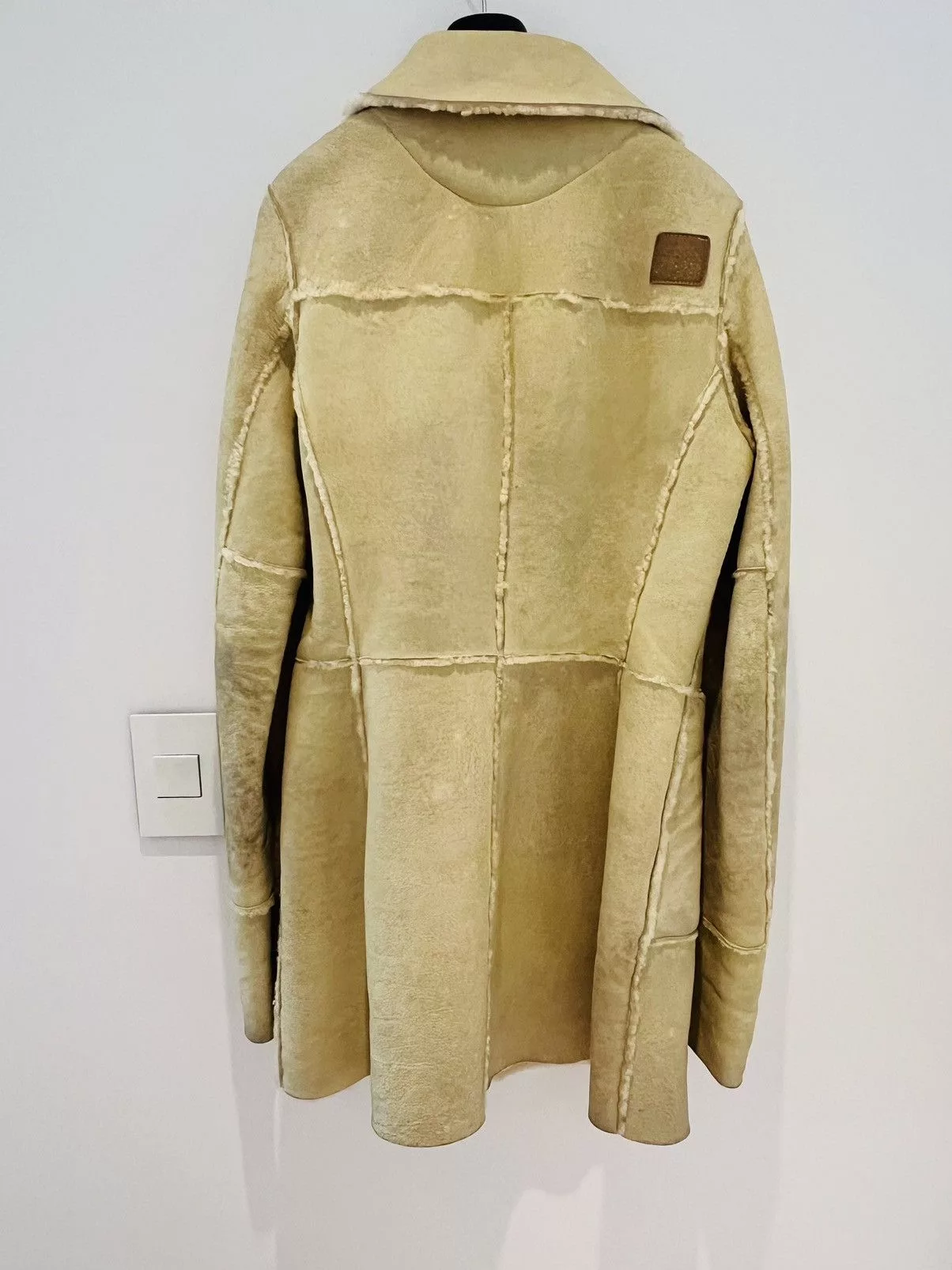 Diesel Leather Jackets Diesel light yellow leather jacket