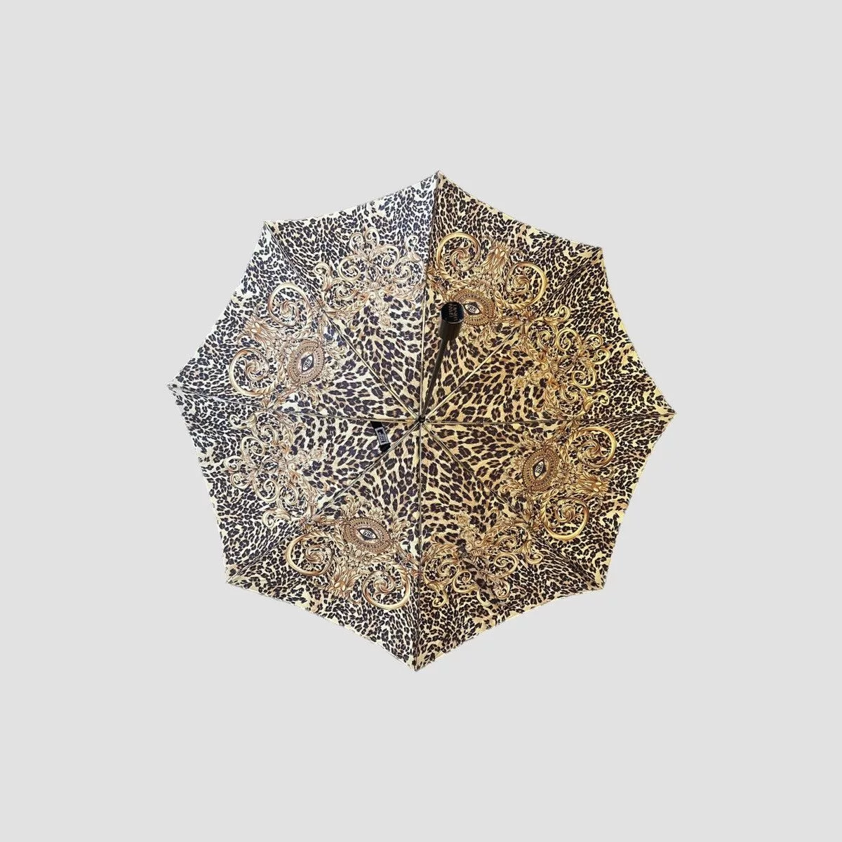 Versace Miscellaneous Versace Baroque Umbrella Black