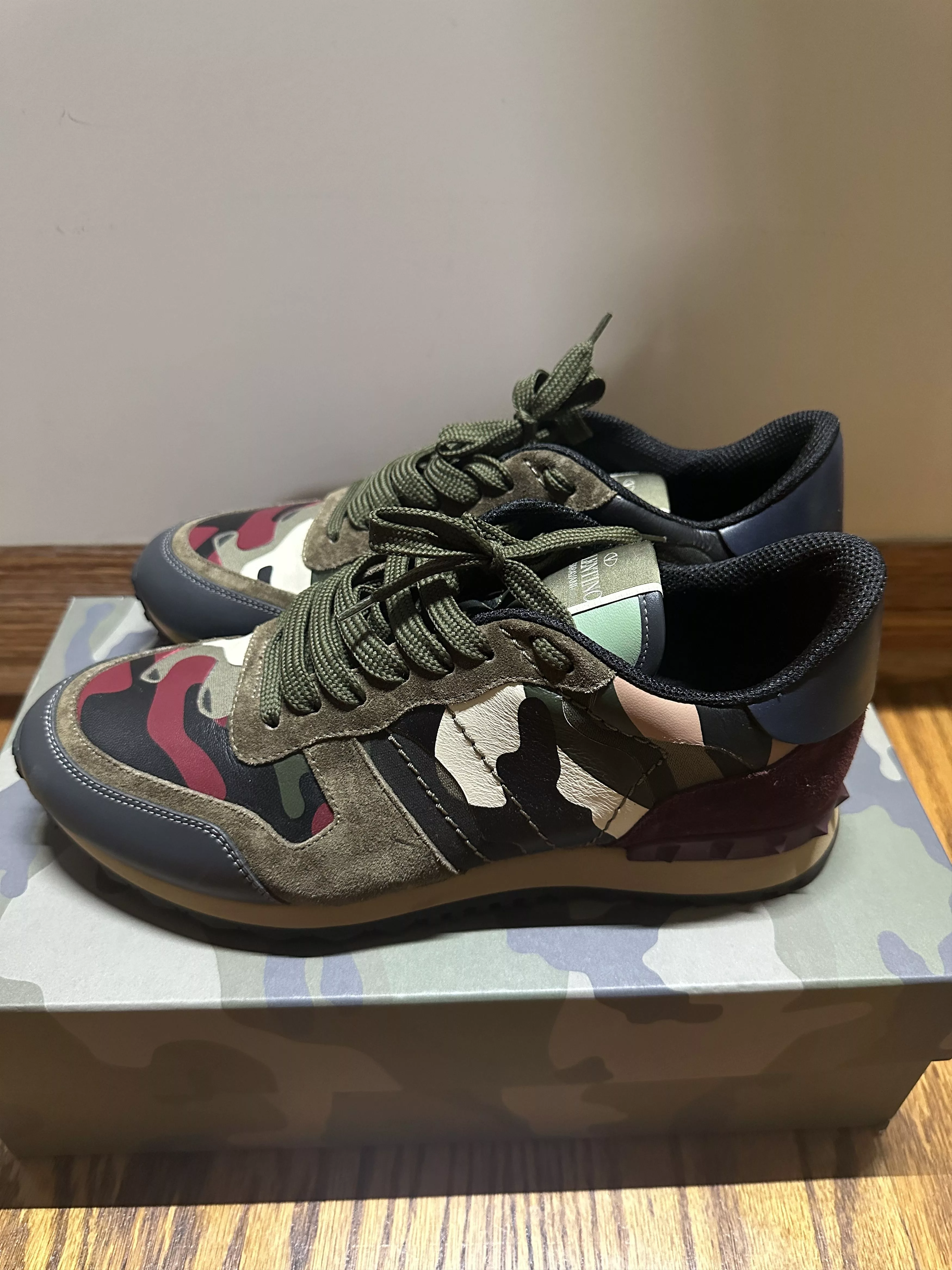 Valentino Low Top Sneakers Valentino Rockrunner Multi