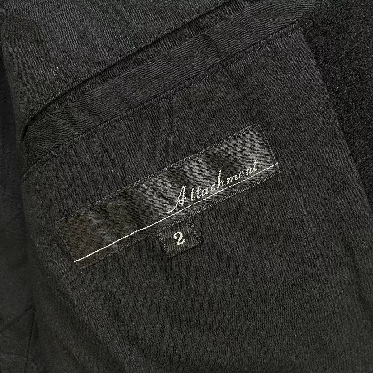 Attachment Light Jackets 🔥Kazuyuki Kumagai Attachment Eye Button Black Jacket