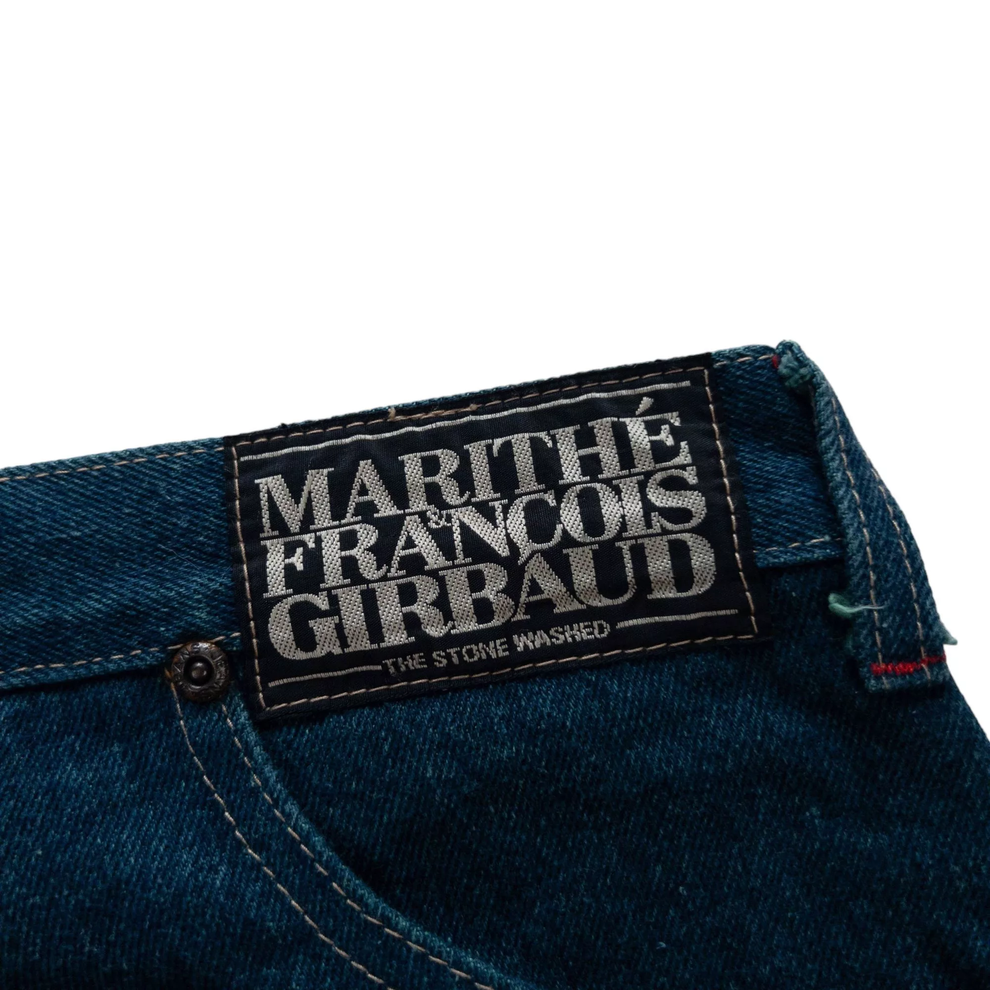 Marithe + Francois Girbaud Denim Vintage Marithe + Francois Girbaud Reverse Jeans Size W32 Blue