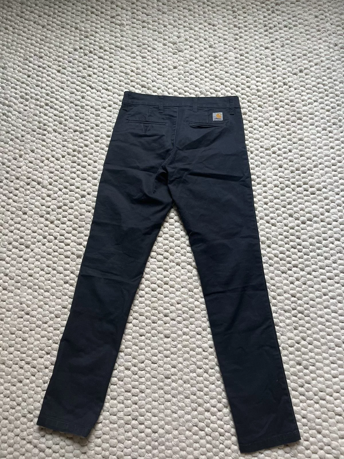 Carhartt Casual Pants Dark Blue Carhartt Sid Pant Black