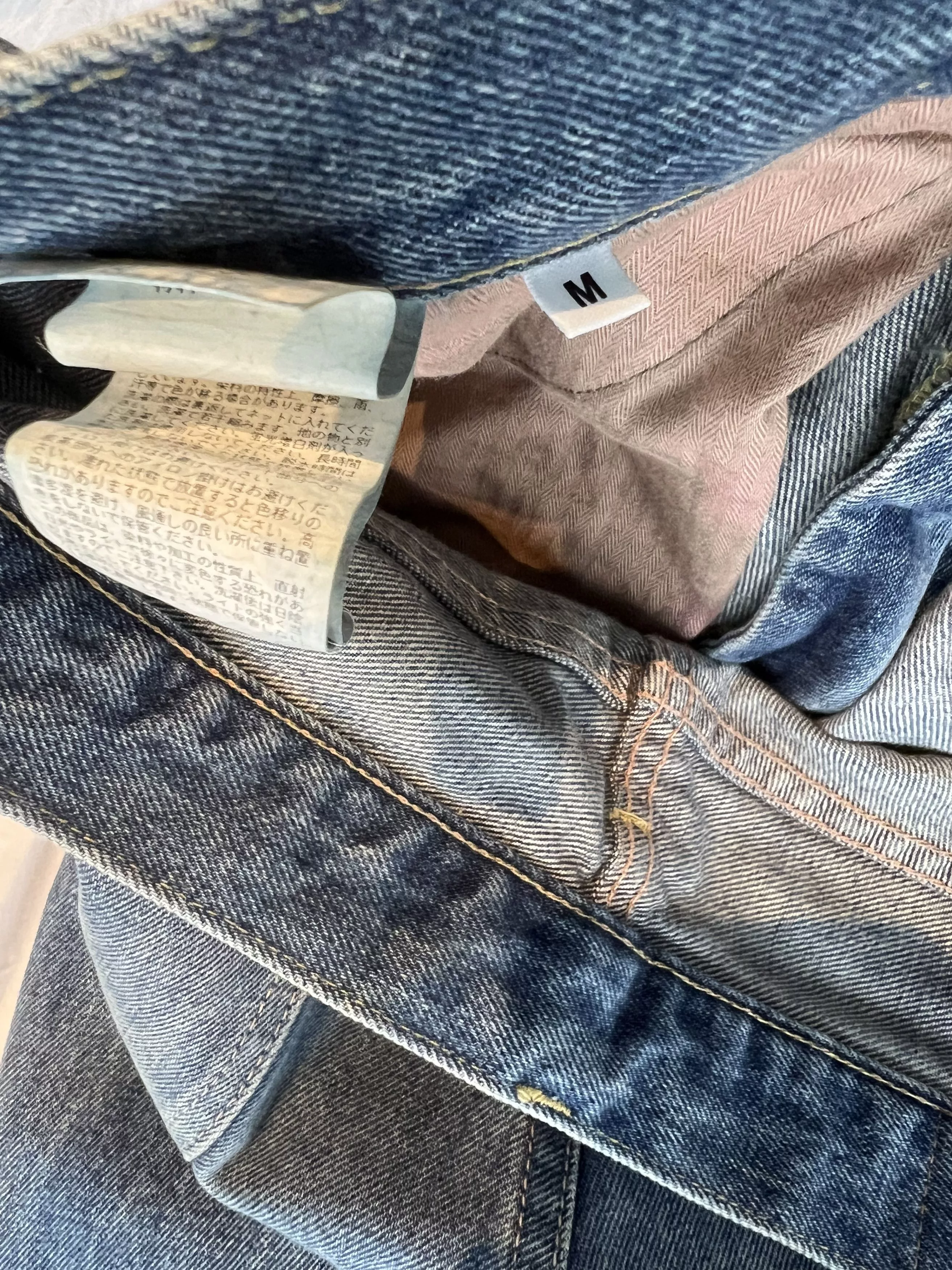 Bape Denim Shadow Bape Loose Fit Denim Purple