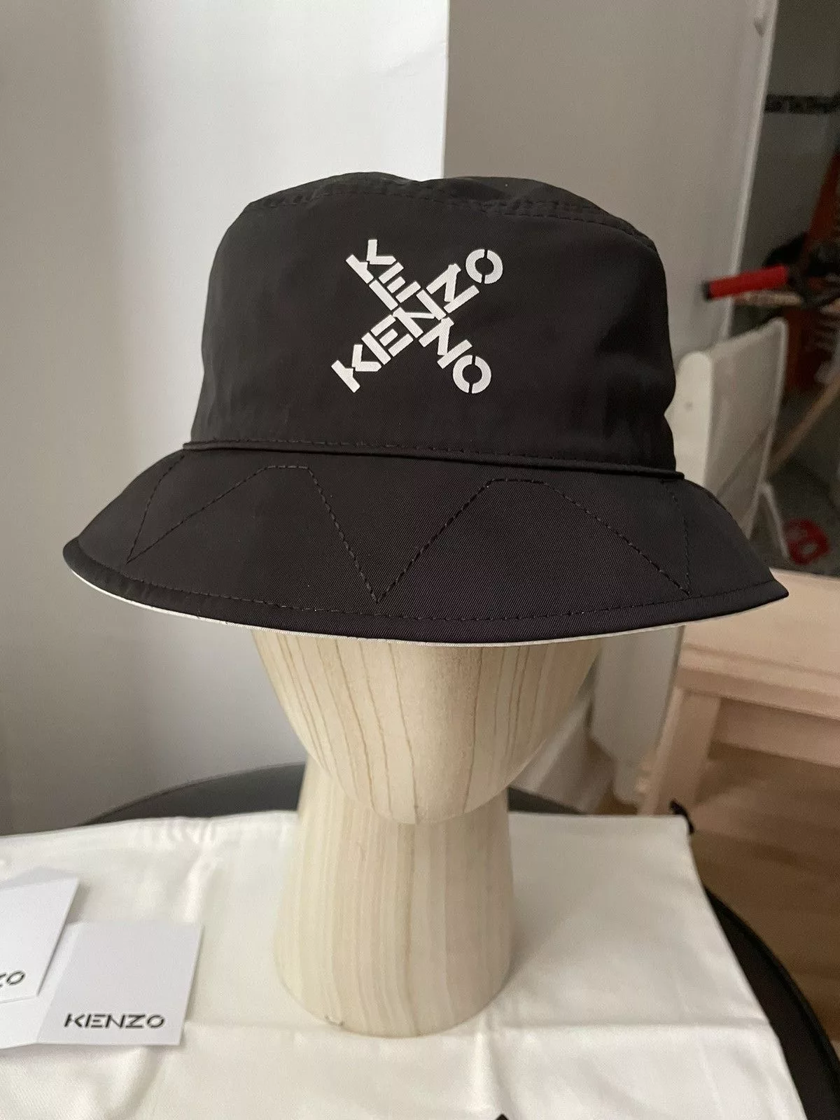 Kenzo Hats Kenzo × Nigo Bucket Hat Kenzo Paris black unworn new Line X