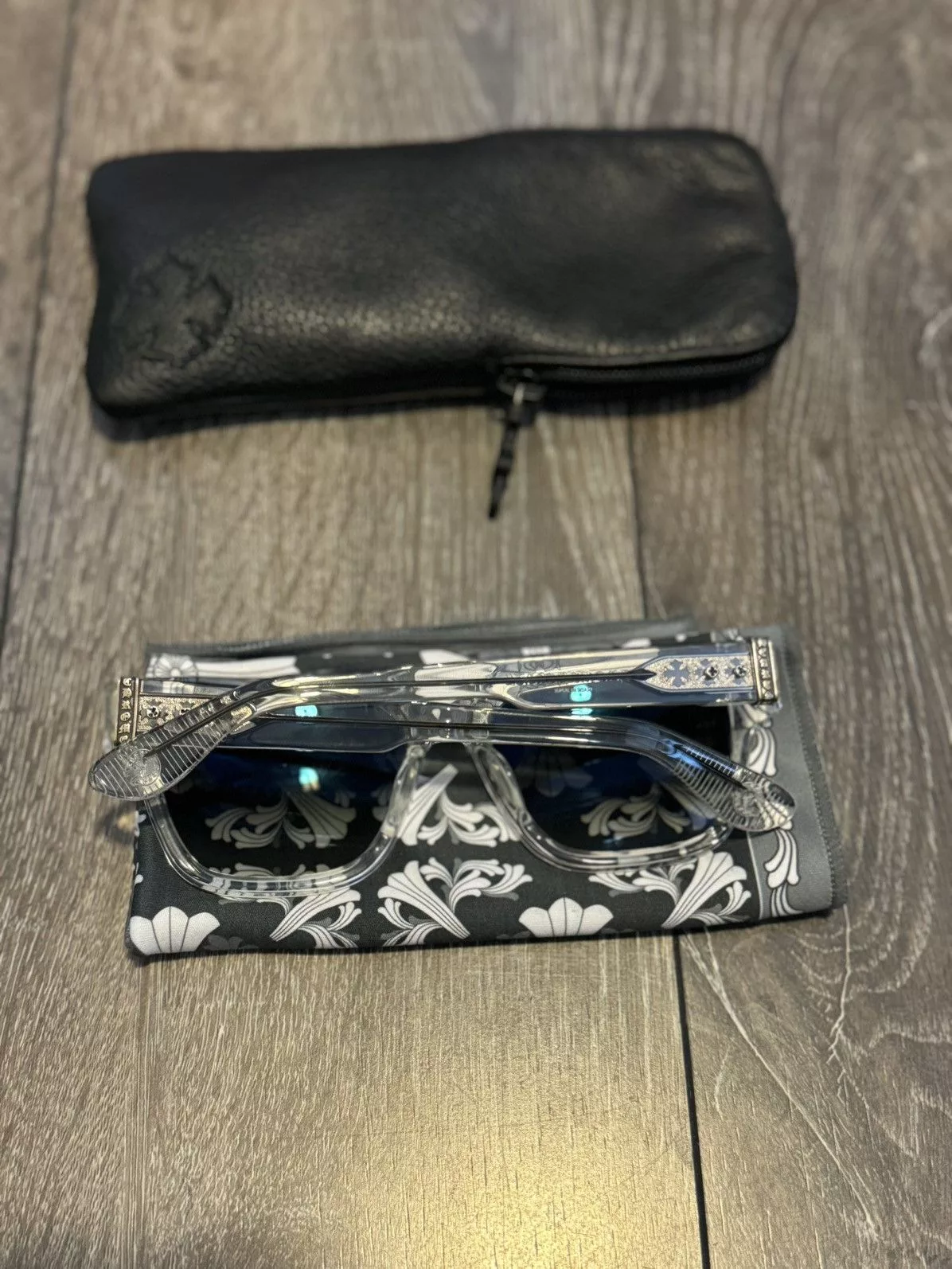 Chrome Hearts Glasses Chrome Hearts MIDIXATHRILL II White