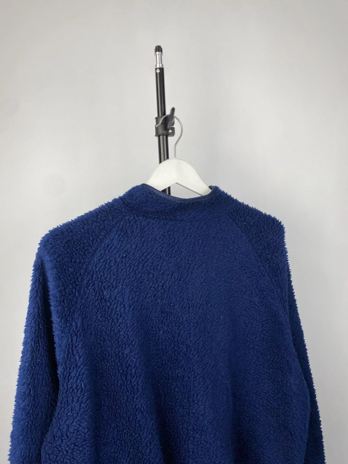 Helly Hansen Light Jackets Helly Hansen × Vintage 80s Vintage Helly Hansen Blue Full Zip Fleece Sherpa Jacket Streetwear