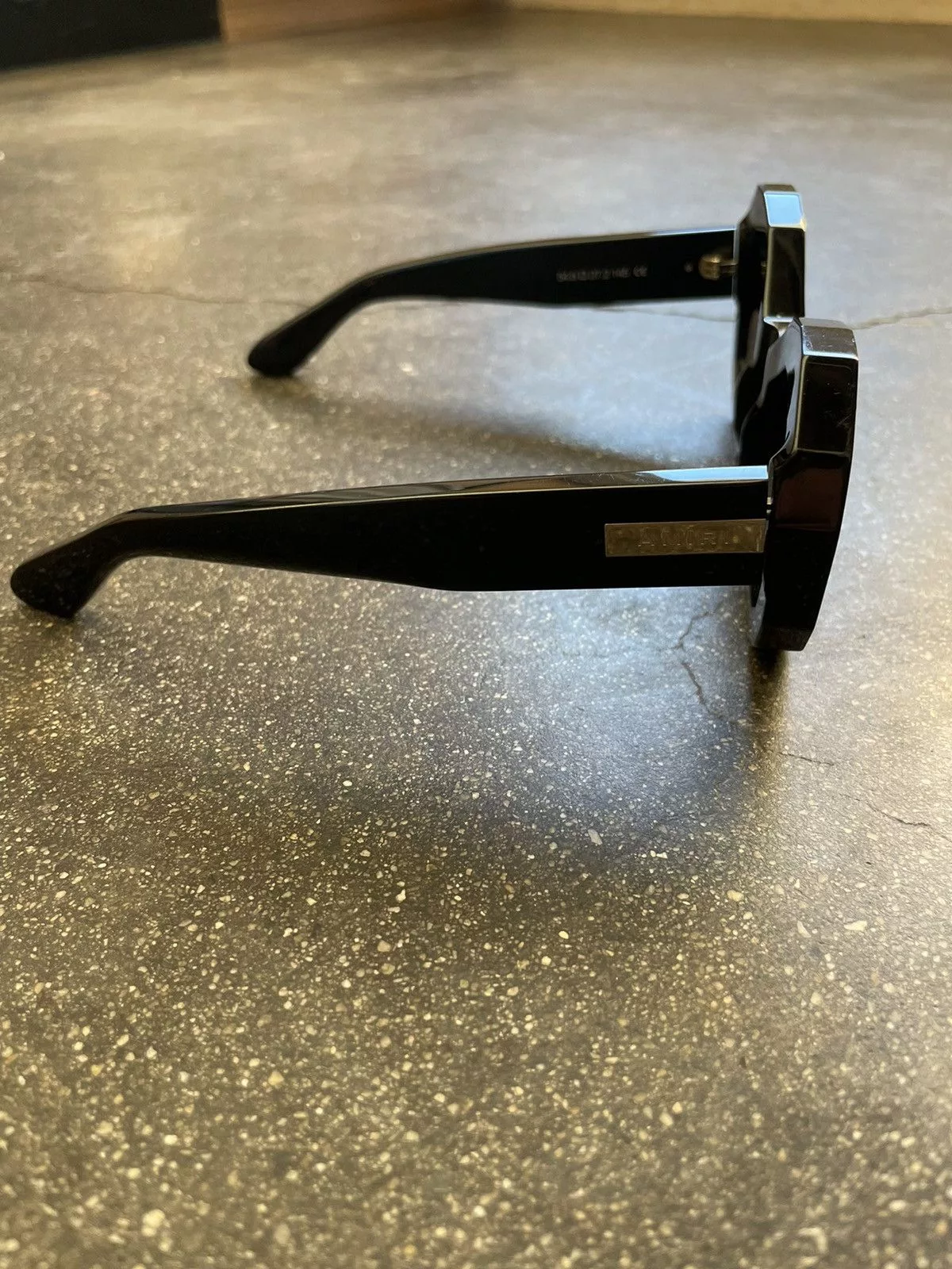 Amiri Sunglasses AMIRI Honeycomb sunglasses RUNWAY samples Black