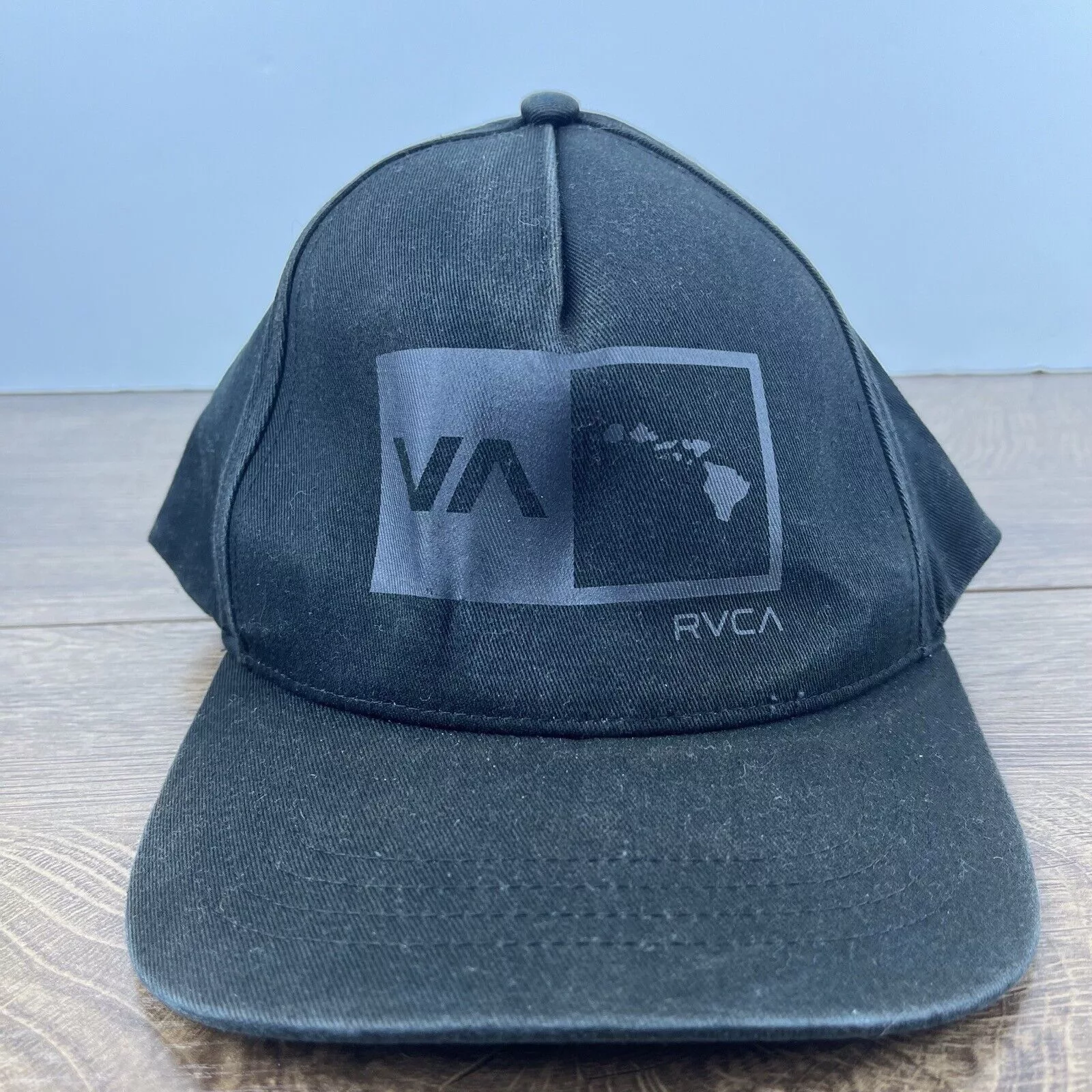 RVCA Hats RVCA Hat RVCA Cap Snapback Hat Black Hat Adjustable Black Ad