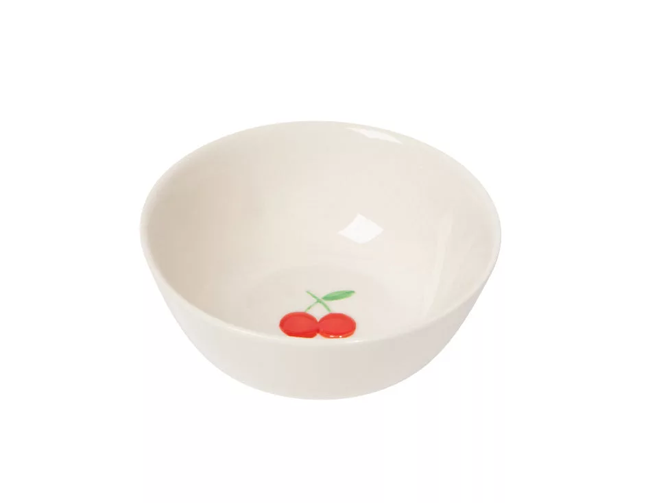 Cherry Embossed Bowl 4.75"