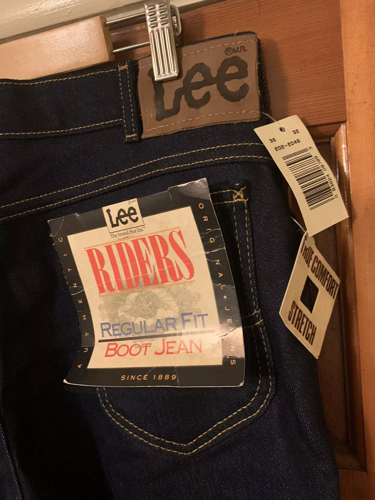 Lee Denim Lee × Vintage *RARE* New Vintage Lee Riders Boot Cut Denim Jeans - Multi