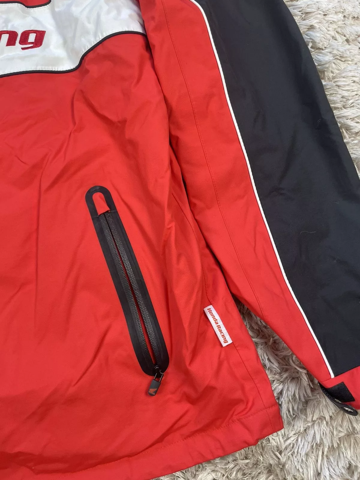 Honda Light Jackets Honda racing jacket Red Vintage