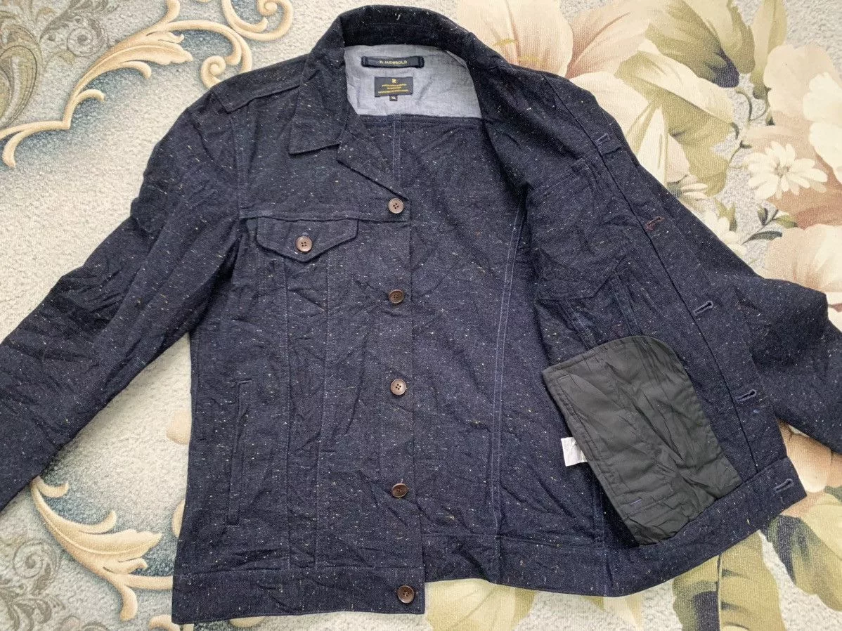 R.Newbold Light Jackets Nice R.Newbold Blend Wool Jacket Blue