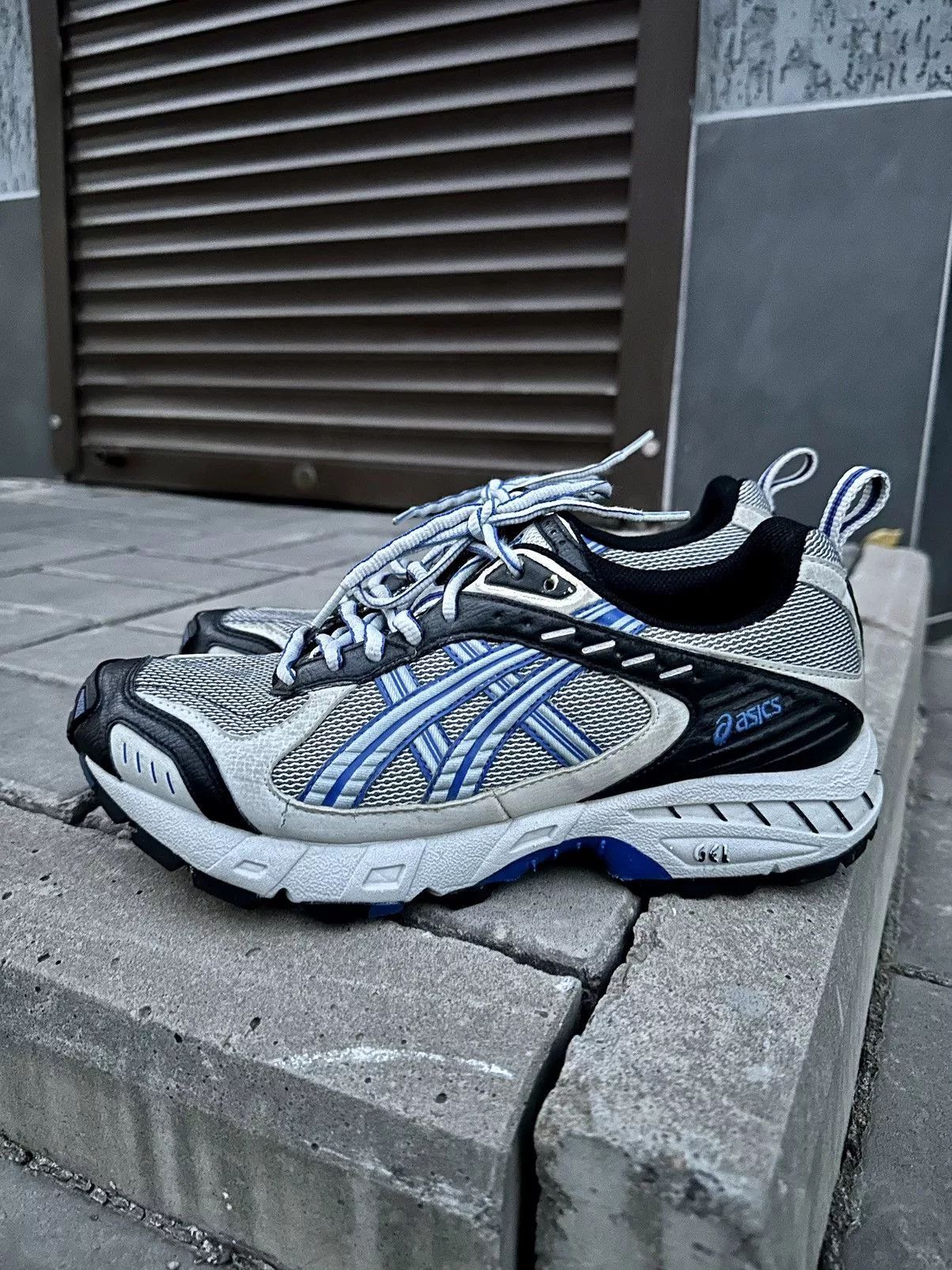 Asics Low Top Sneakers Asics × Vintage Vintage Asics Gel Arctic WR 6 US Y2K Gorp Gray Streetwear