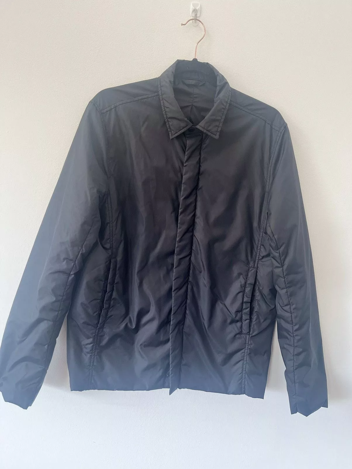 Acne Studios Light Jackets Acne Studios Acne Studio Nylon shirt jacket. Aw14 Black