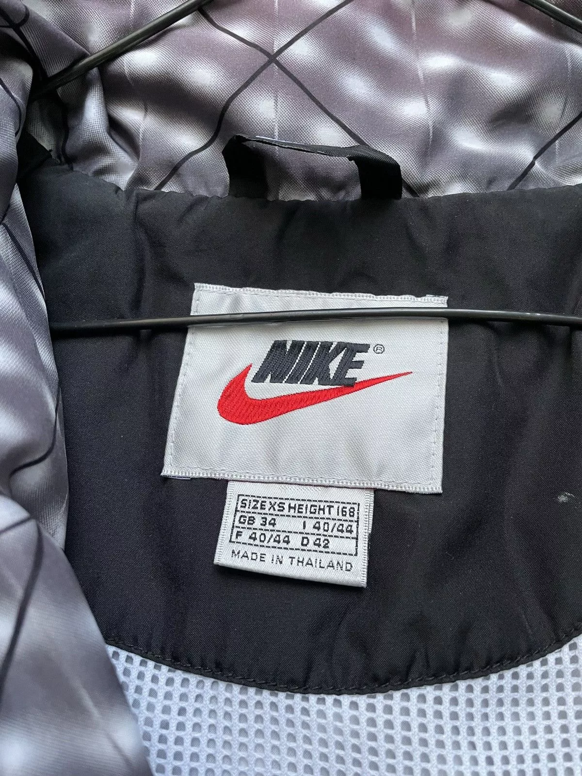 Nike Light Jackets Nike × Vintage Vintage Nike Jacket double logo Multi