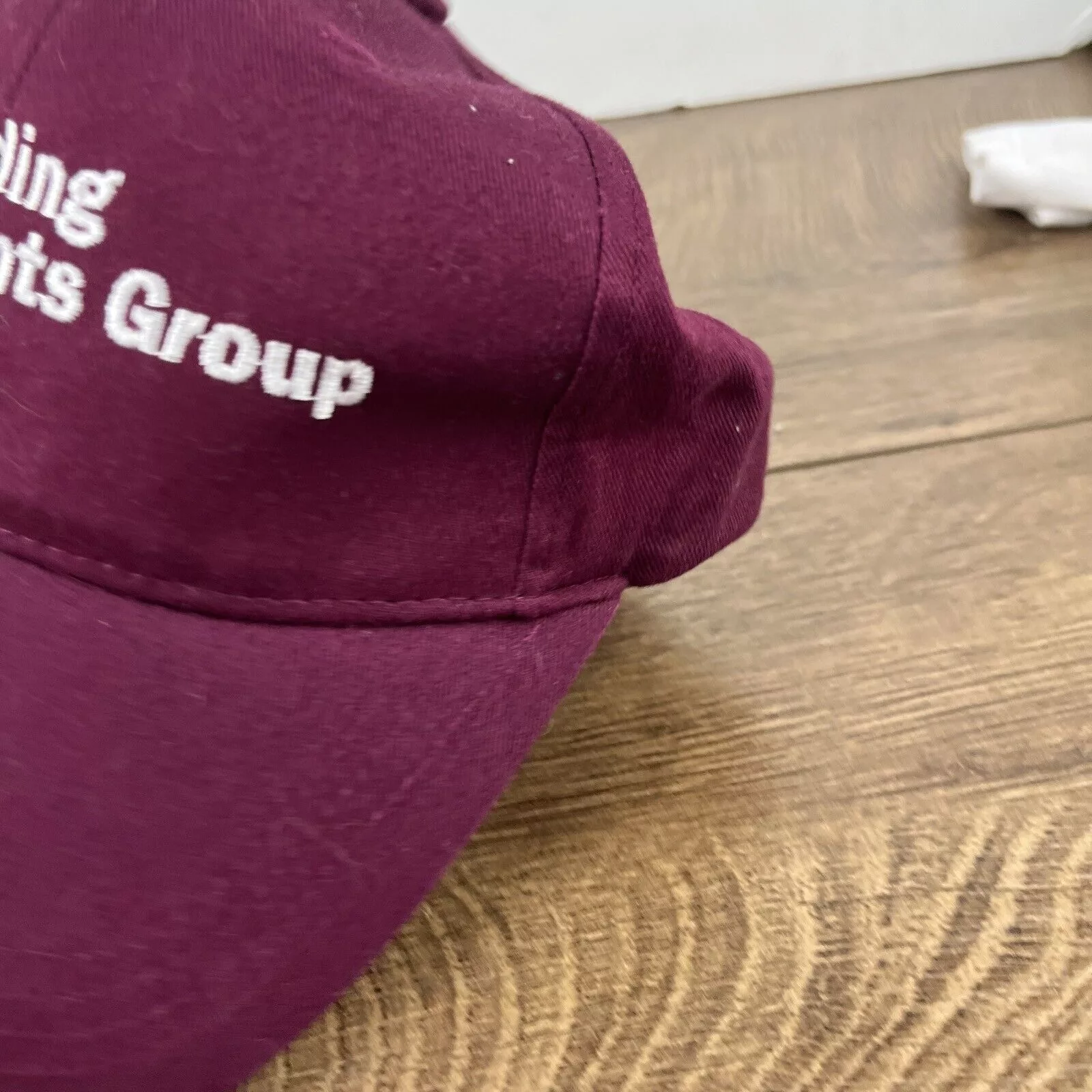 Other Hats Other ITW Building Componets Group Hat Maroon Adjustable Hat Adult Red